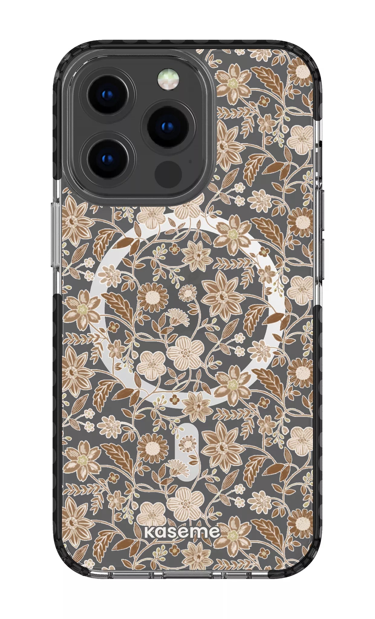 iPhone 13 Pro Clear Case Magsafe - Black Eloise Clear Case -