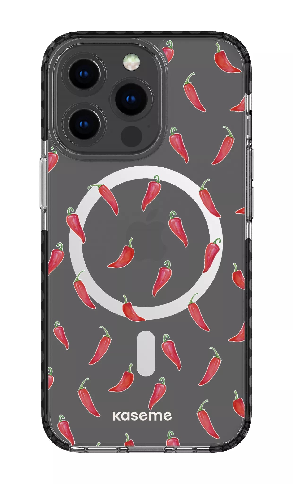 iPhone 13 Pro Clear Case Magsafe - Black Hottie Clear Case -