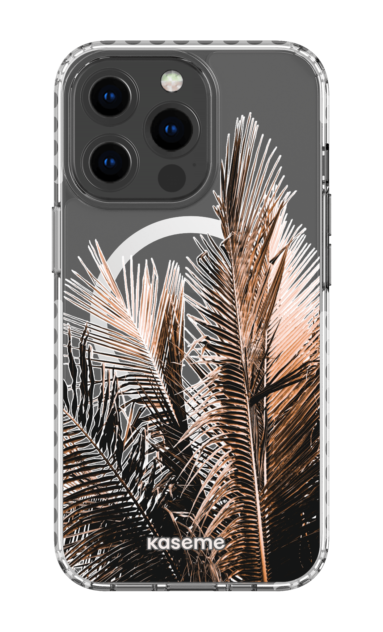 iPhone 13 Pro Clear Case Magsafe - White Cali Clear Case -