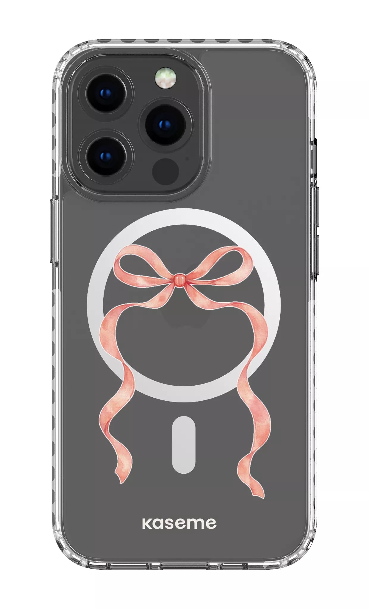 iPhone 13 Pro Clear Case Magsafe - White Celeste Clear Case -