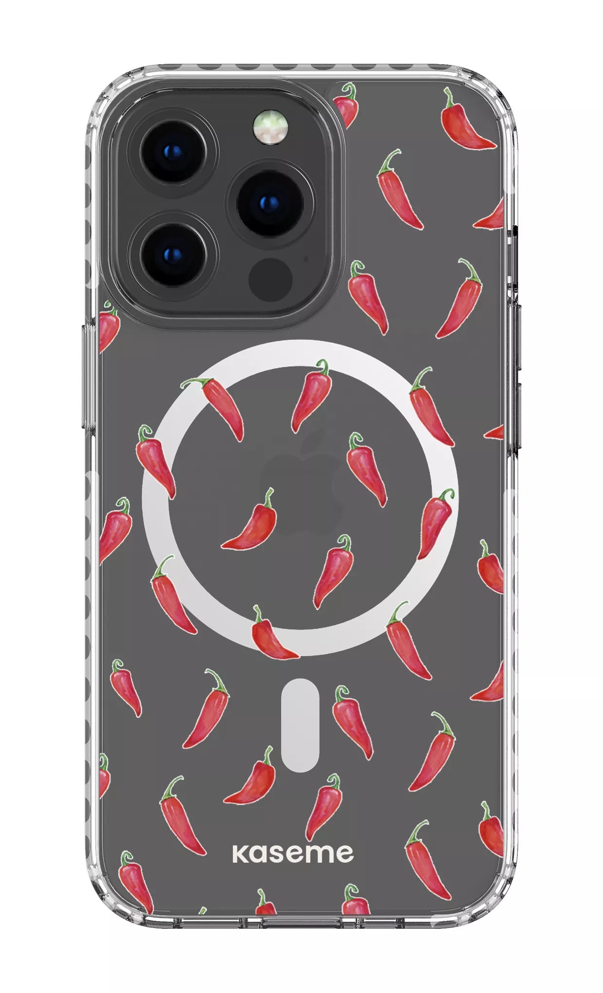iPhone 13 Pro Clear Case Magsafe - White Hottie Clear Case -
