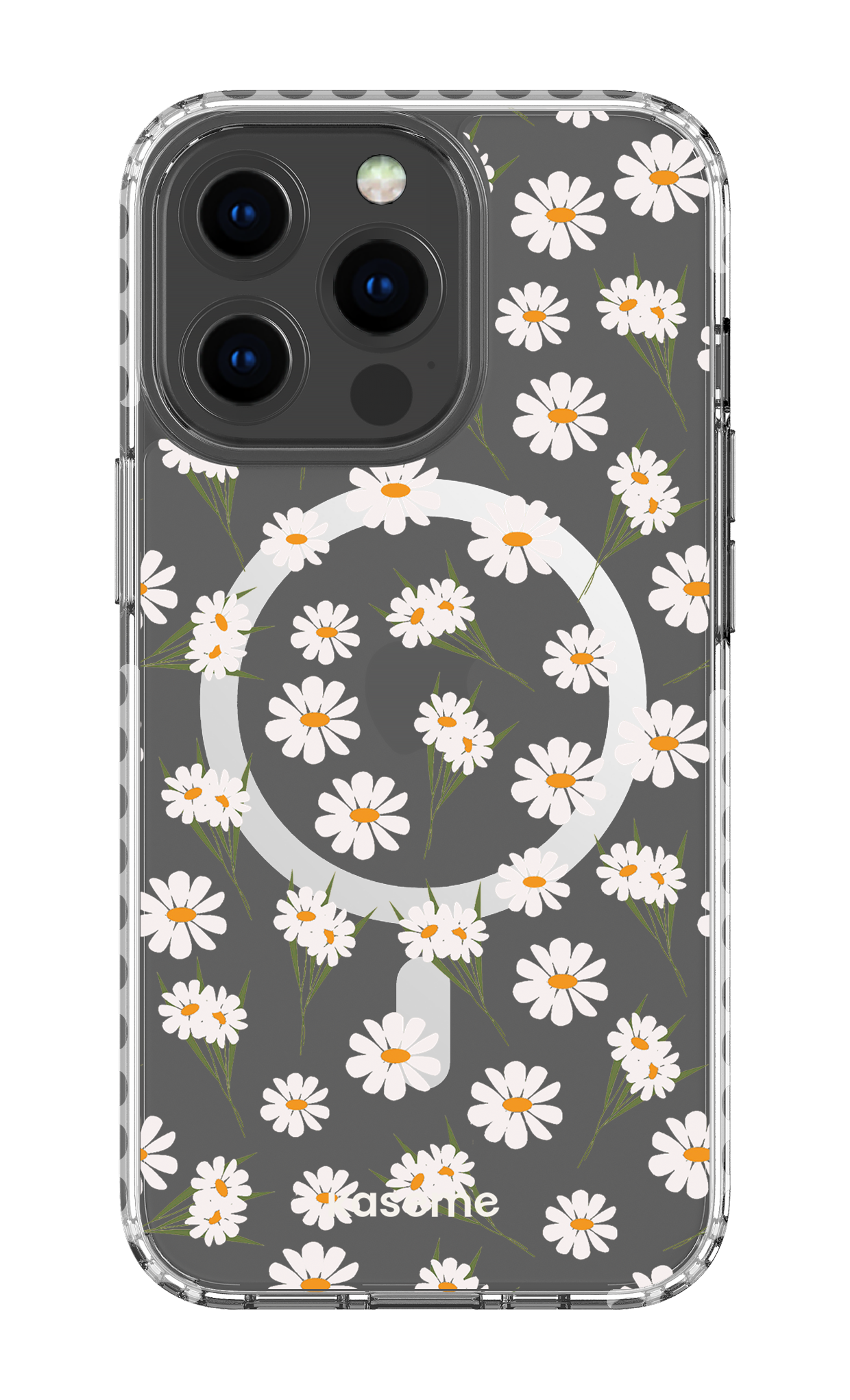 iPhone 13 Pro Clear Case Magsafe - White Jane Clear Case -