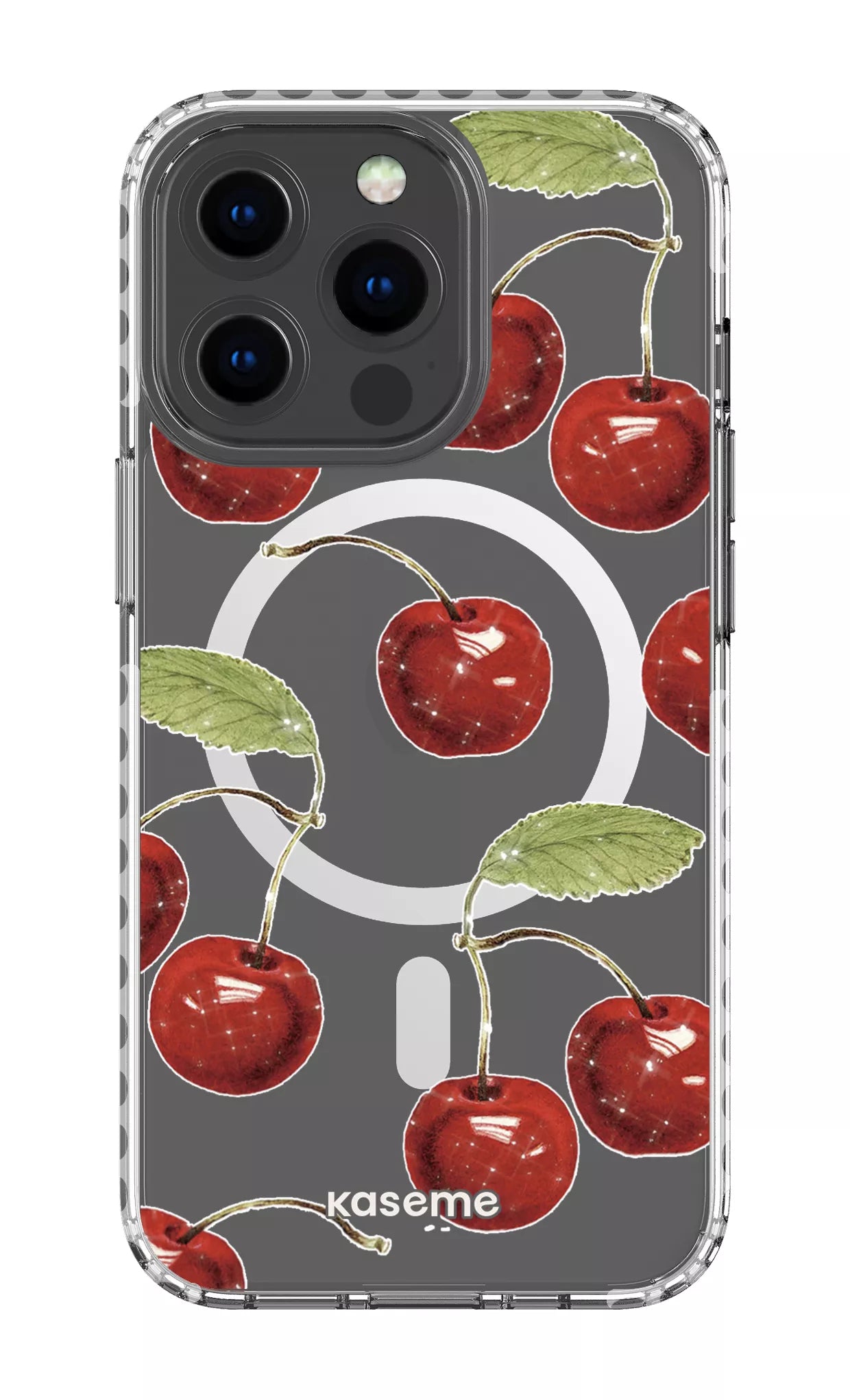 iPhone 13 Pro Clear Case Magsafe - White Juicy Clear Case -