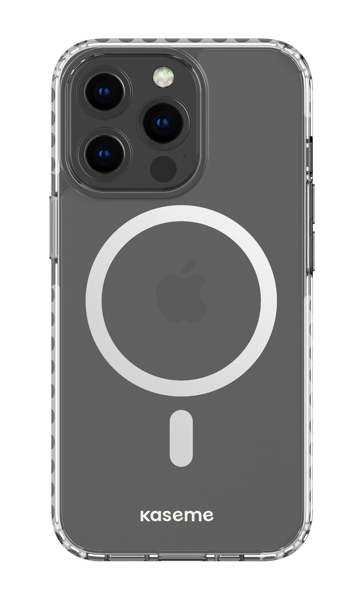 iPhone 13 Pro Clear Case Magsafe - White MagSafe Classic Clear Case -