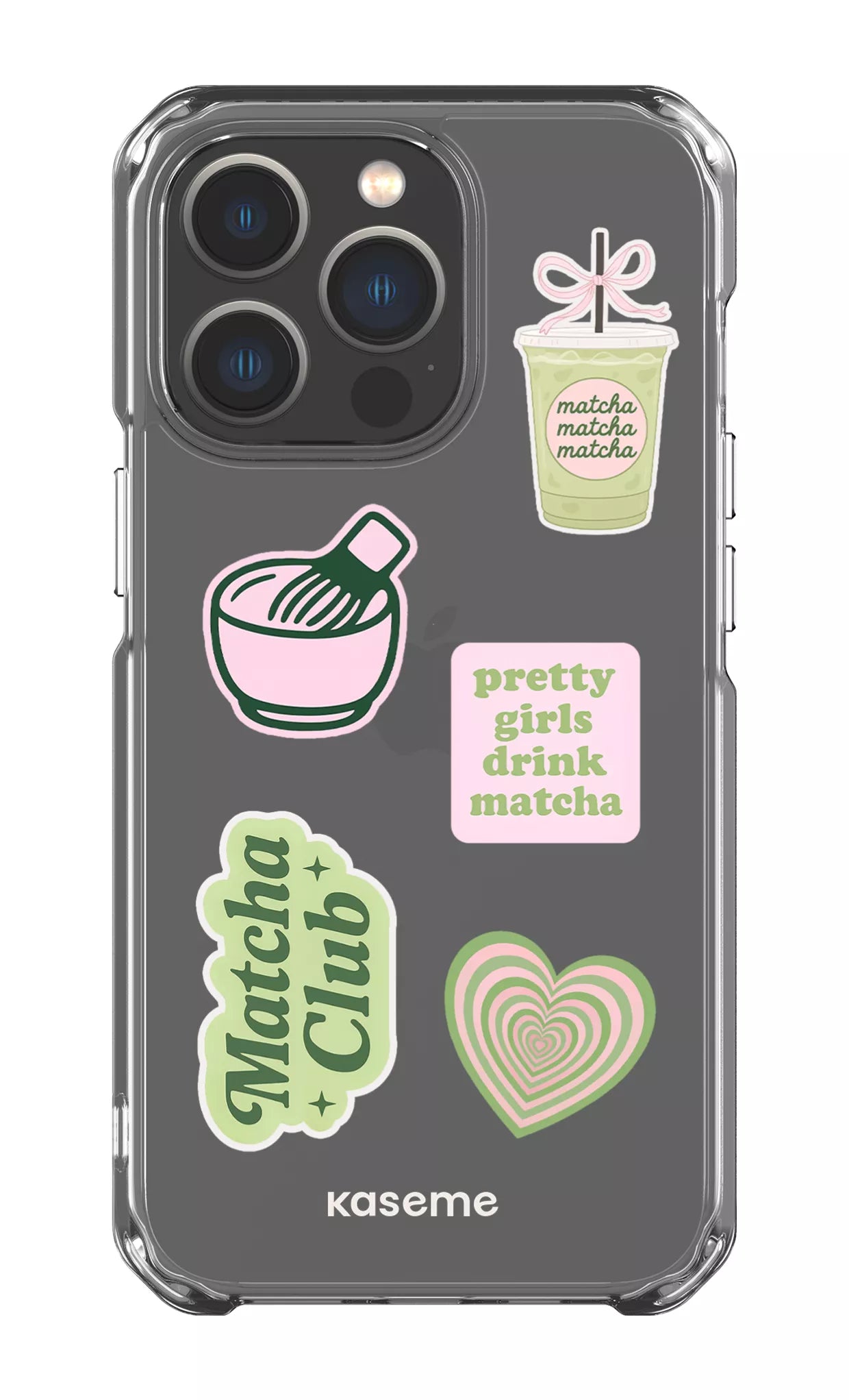 iPhone 13 Pro Clear Case Matcha Clear Case -
