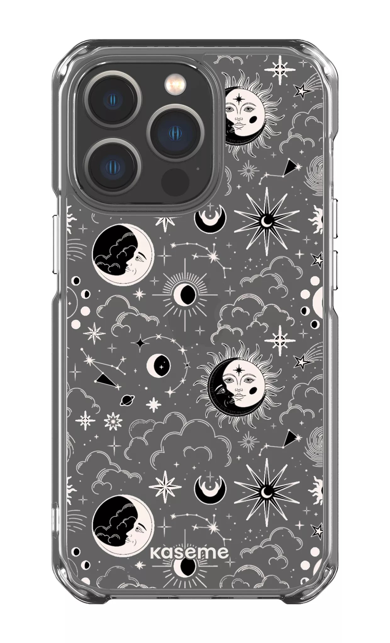 iPhone 13 Pro Clear Case Milky Way White Clear Case -