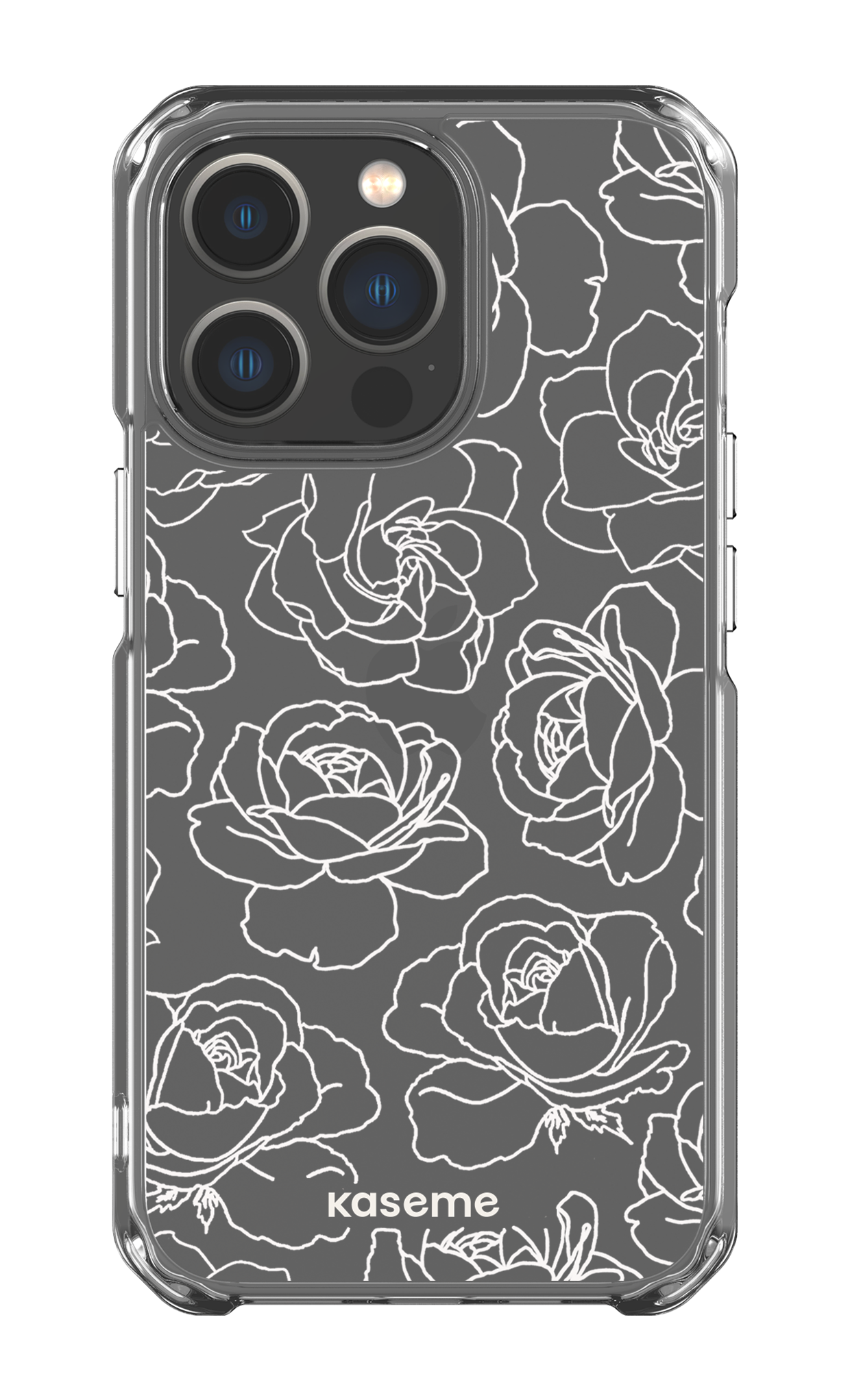 iPhone 13 Pro Clear Case Polar Flowers Clear Case -