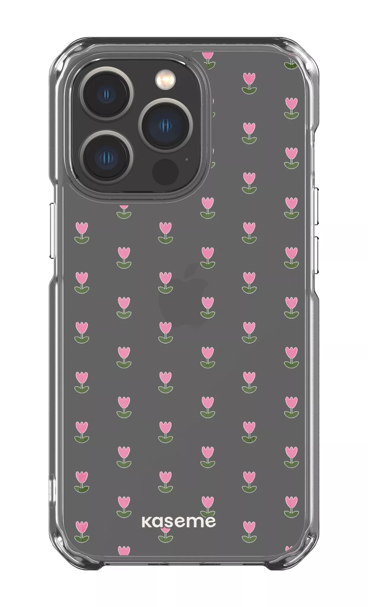 iPhone 13 Pro Clear Case Triumph Pink Clear Case -