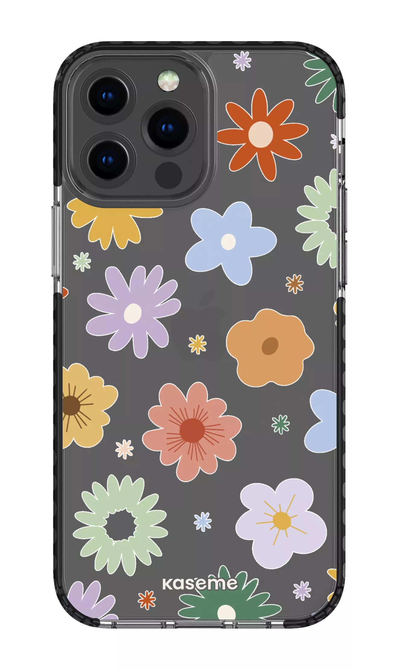 iPhone 13 Pro Max Clear Case - Black Adore Clear Case -