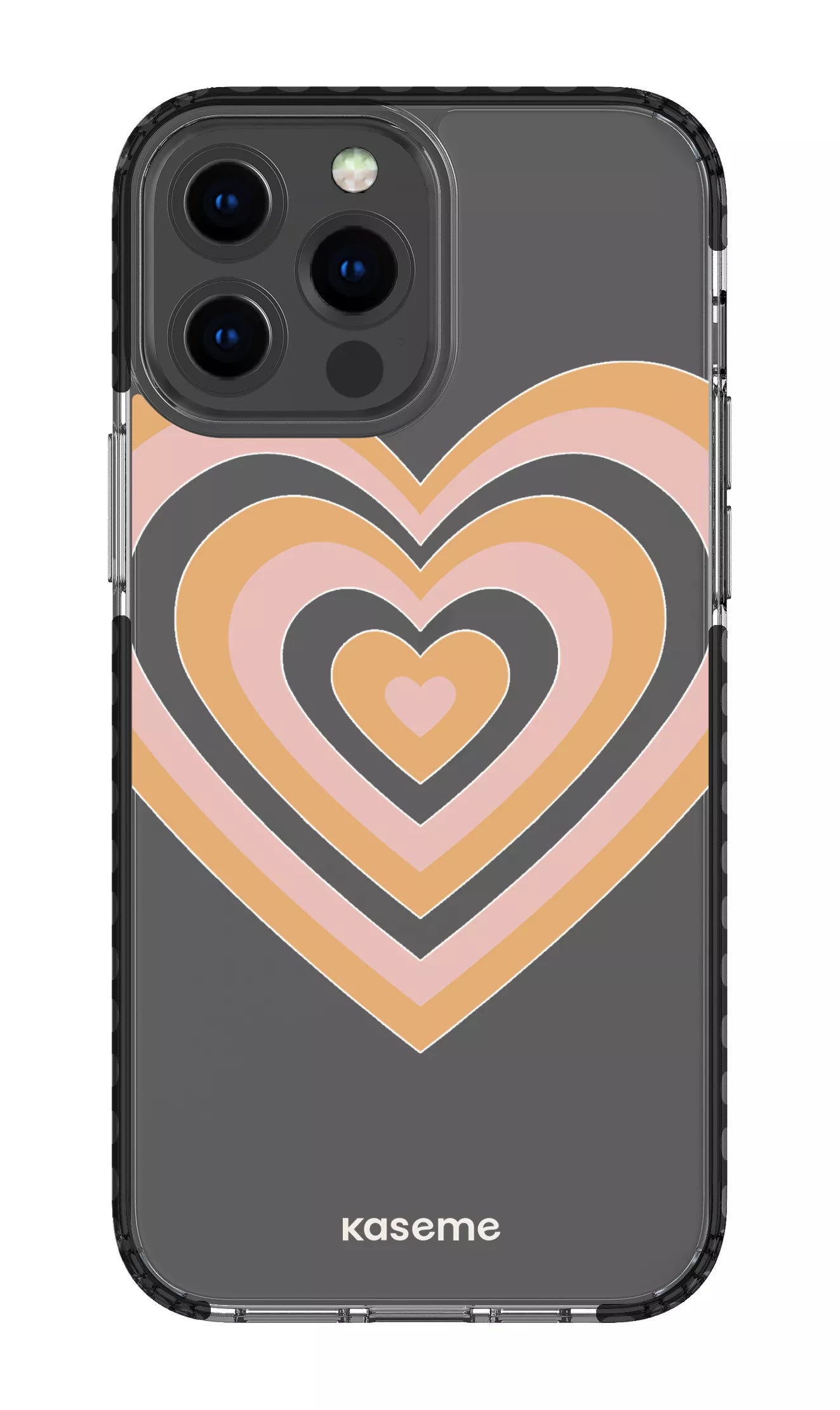 iPhone 13 Pro Max Clear Case - Black Amor Clear Case -