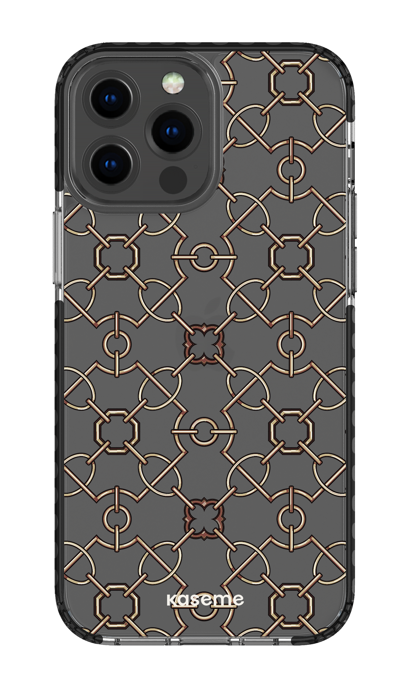 iPhone 13 Pro Max Clear Case - Black Refined Clear Case -
