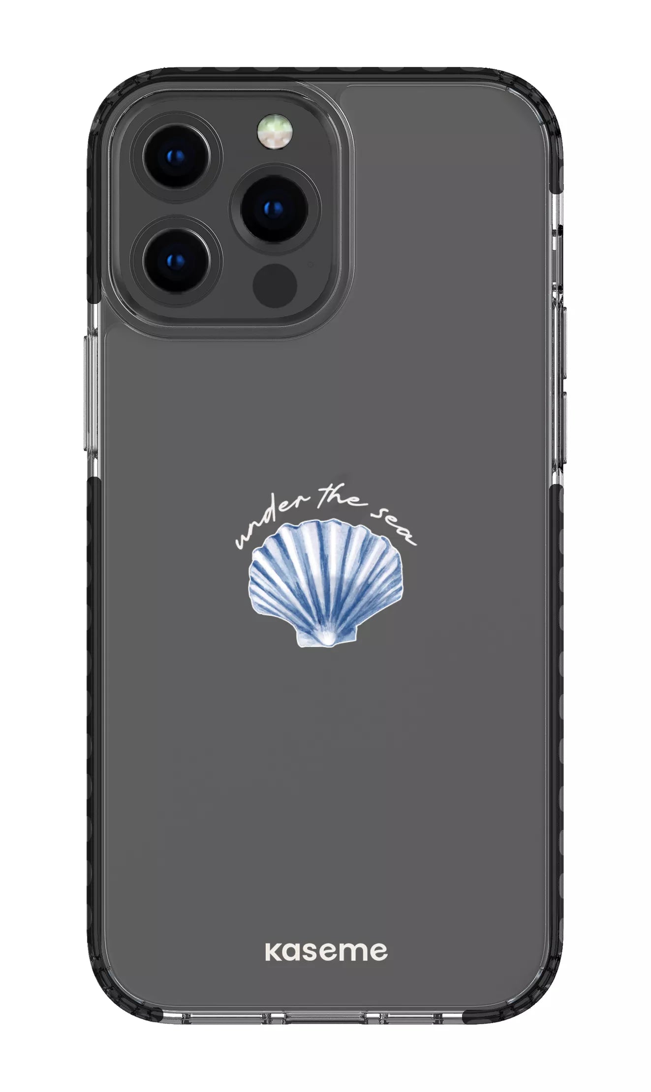 iPhone 13 Pro Max Clear Case - Black Sealia Clear Case -