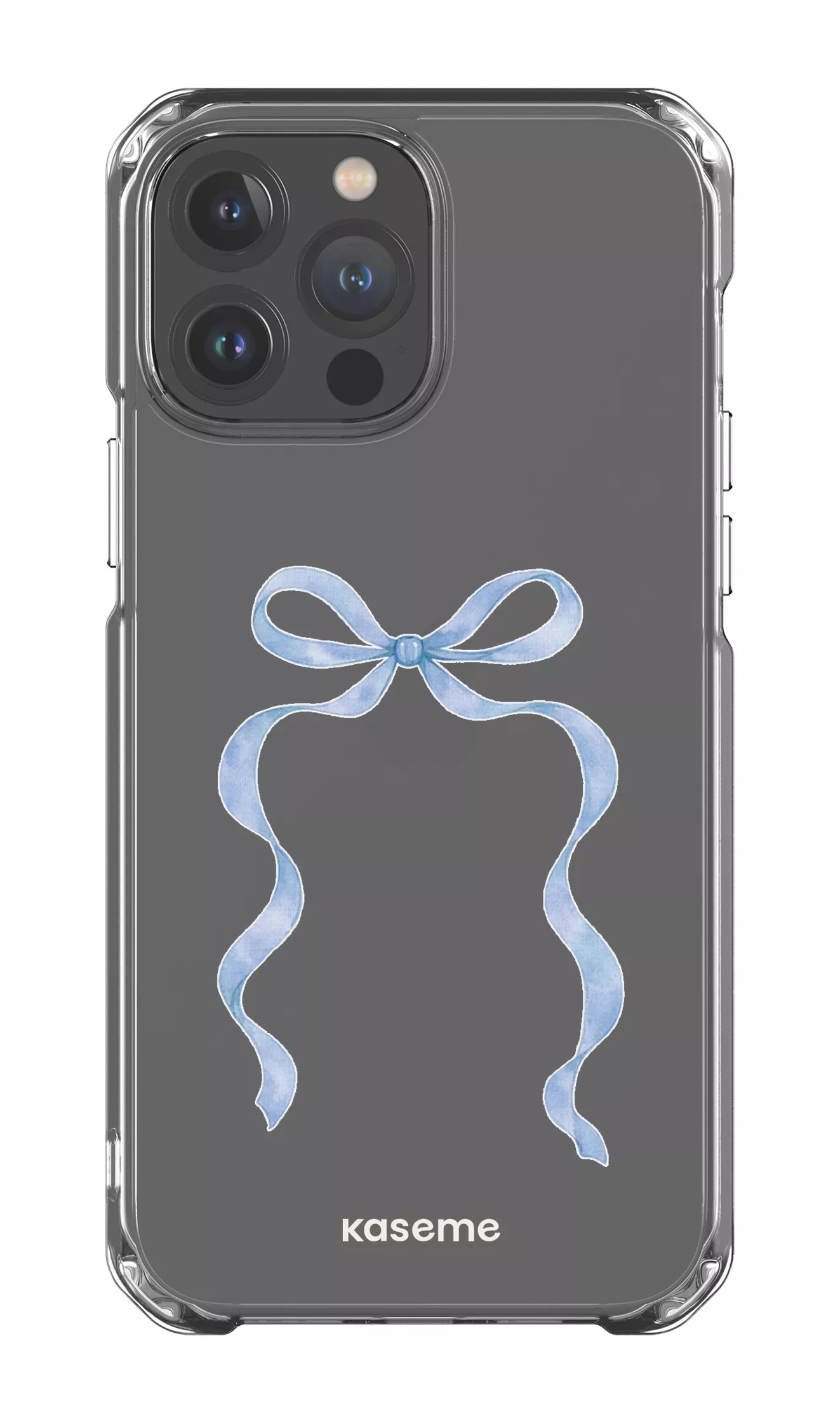 iPhone 13 Pro Max Clear Case Celeste Blue Clear Case -