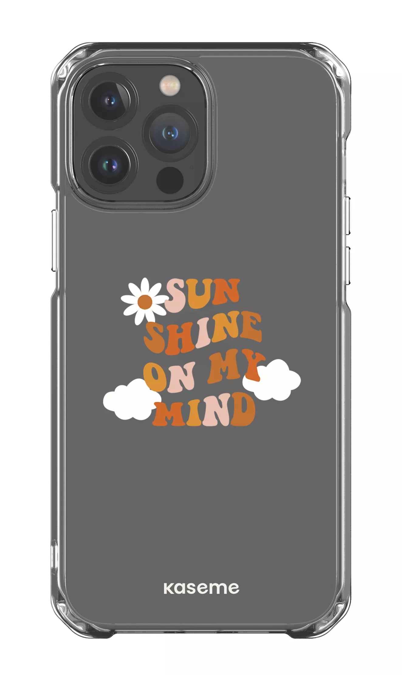 iPhone 13 Pro Max Clear Case Cheerful Clear Case -