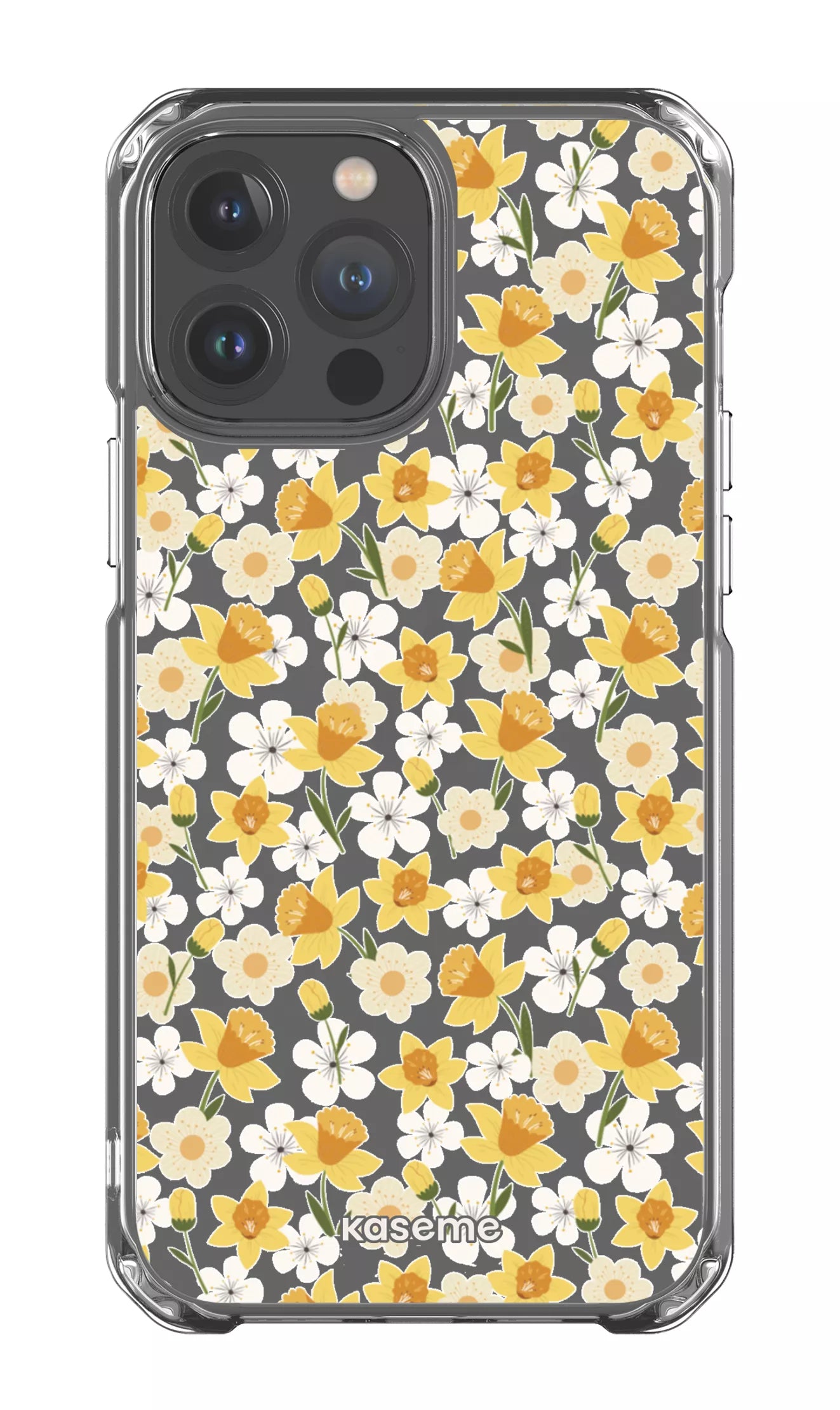 iPhone 13 Pro Max Clear Case Daffodil Clear Case -