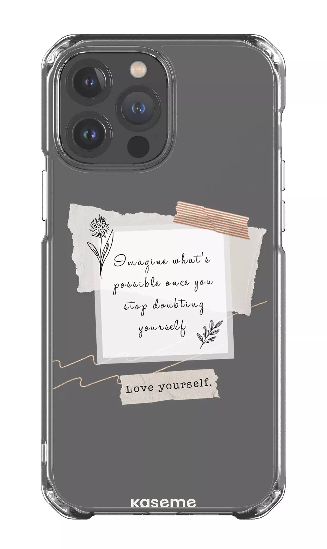 iPhone 13 Pro Max Clear Case Faith Clear Case -