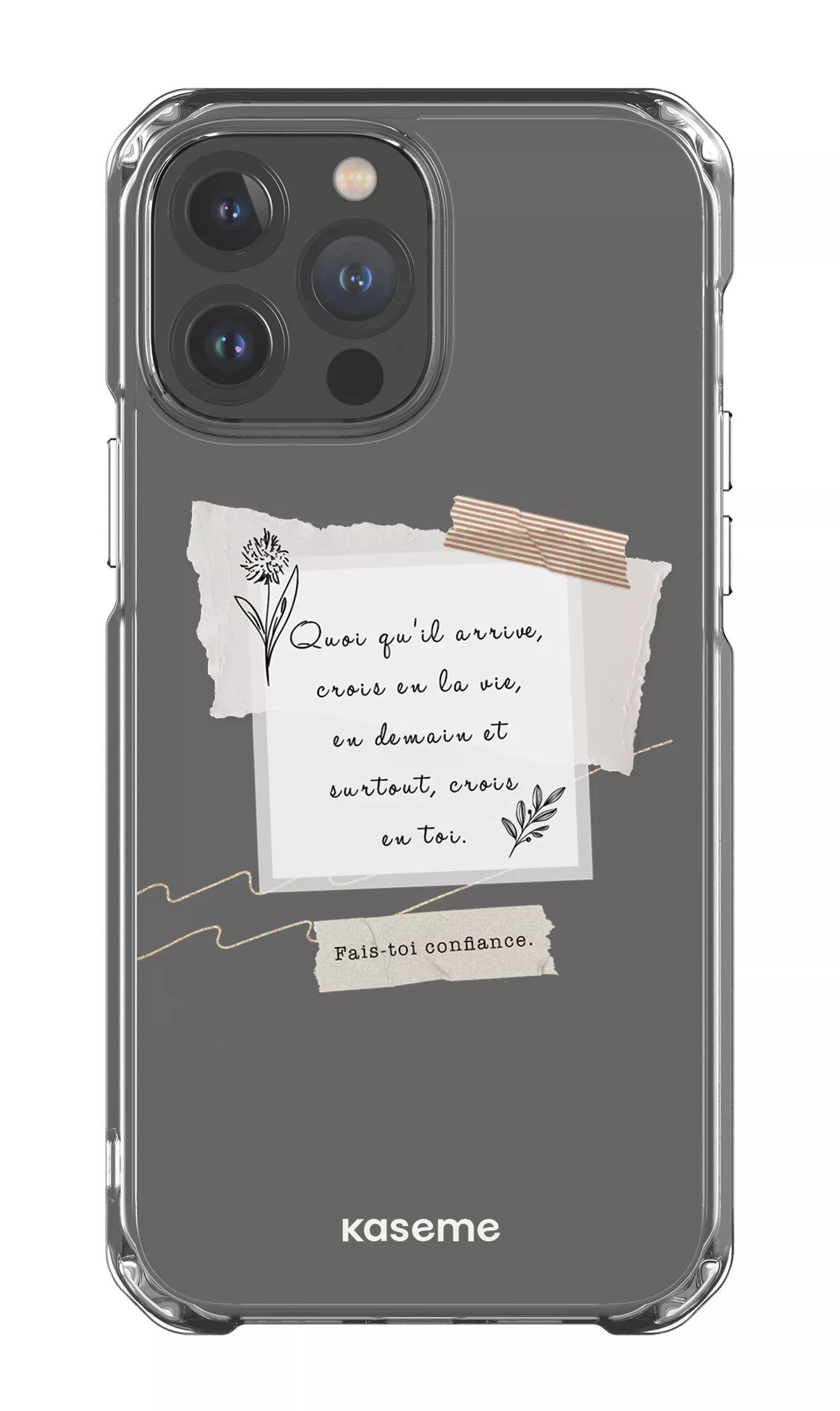 iPhone 13 Pro Max Clear Case Foi Clear Case -