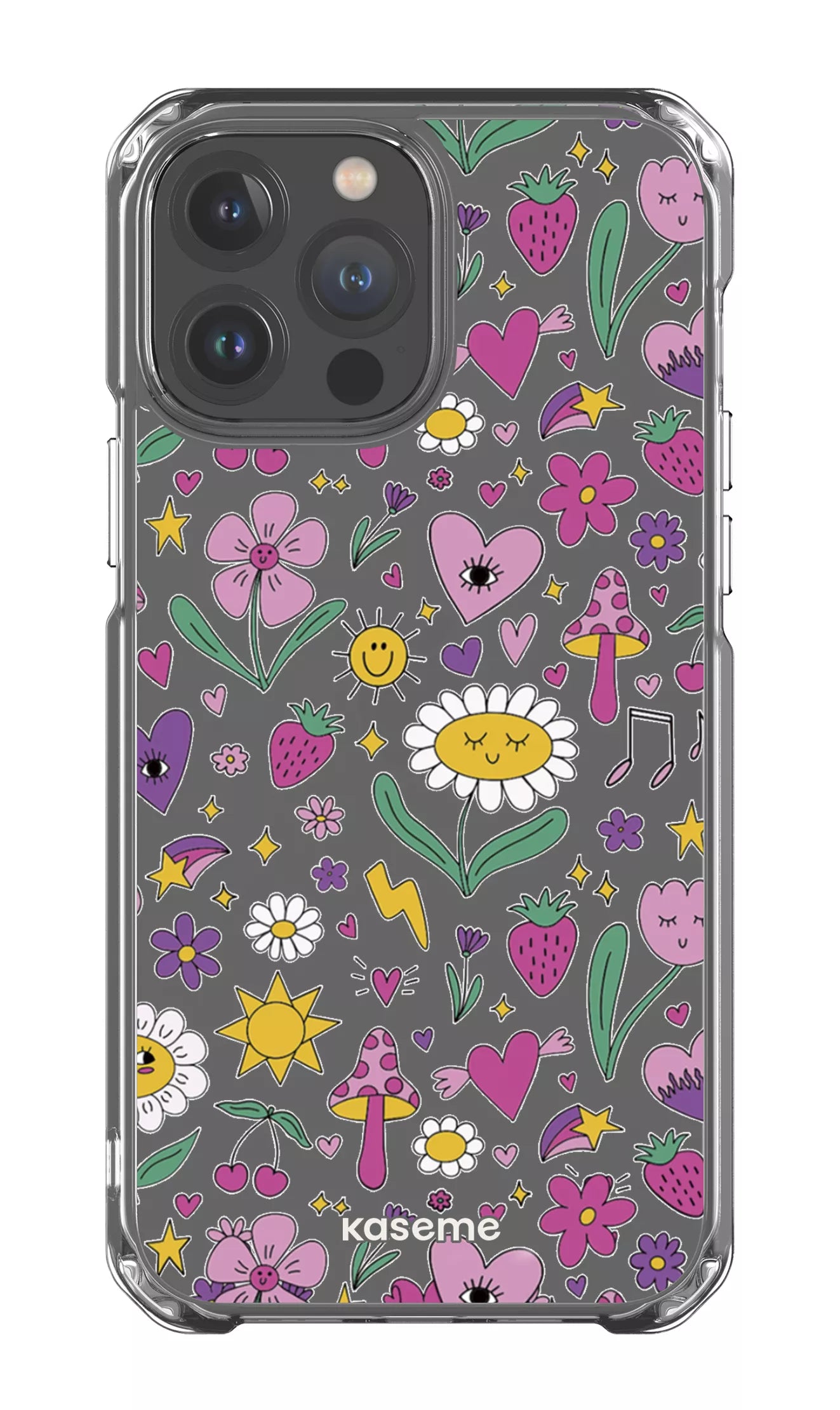 iPhone 13 Pro Max Clear Case Hypnotize Clear Case -