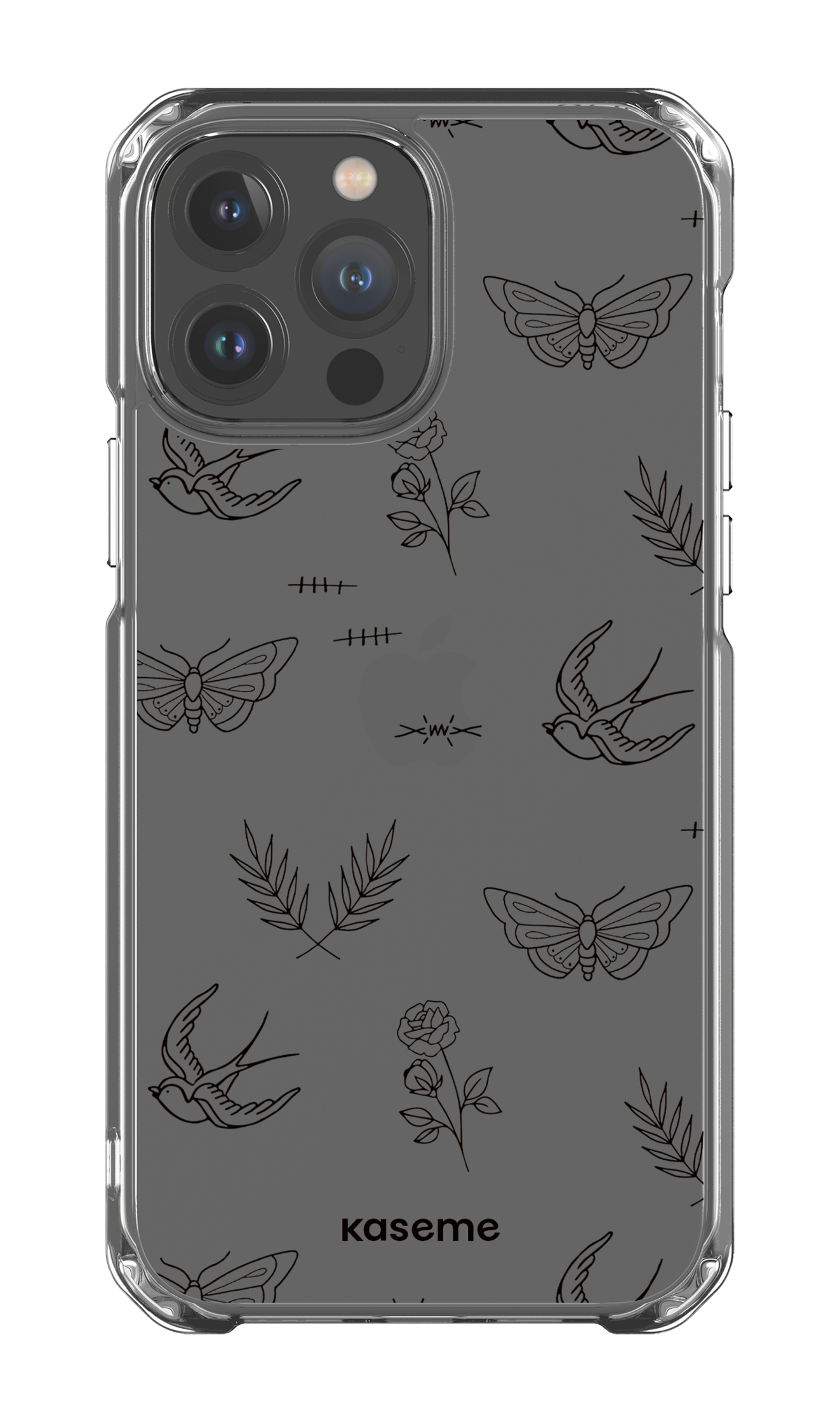 iPhone 13 Pro Max Clear Case Ink Clear Case -