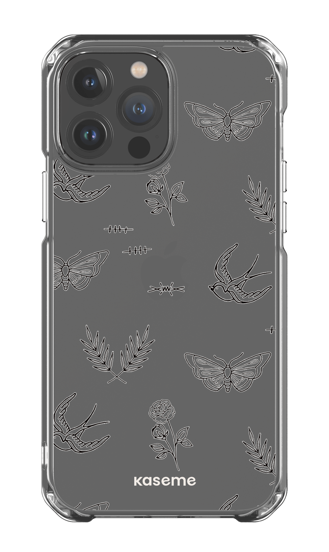 iPhone 13 Pro Max Clear Case Ink Clear Case -