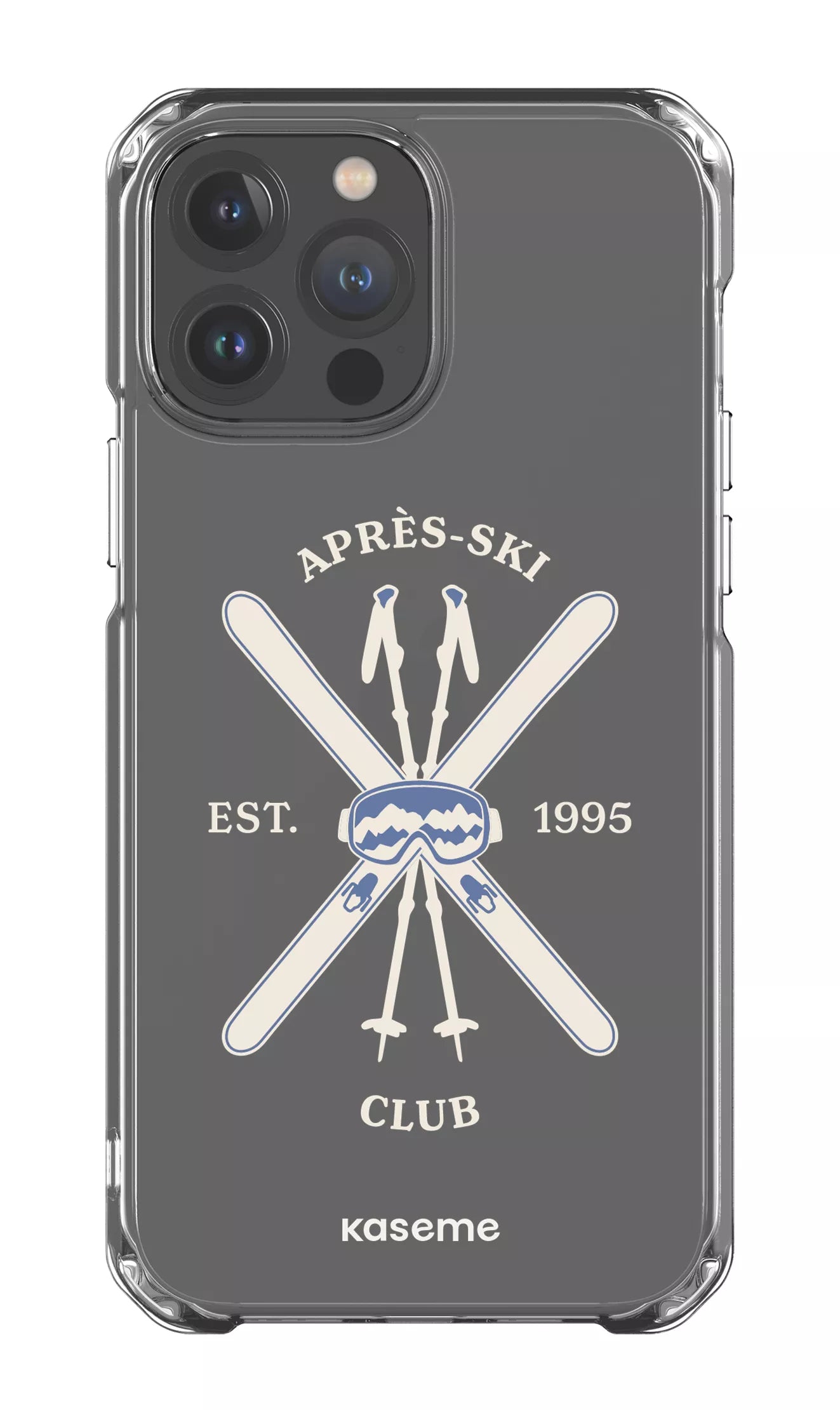 iPhone 13 Pro Max Clear Case Off-Track Clear Case -