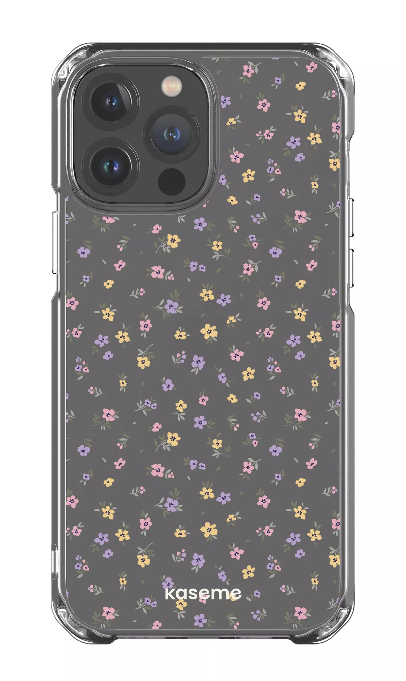 iPhone 13 Pro Max Clear Case Porcelain Blossom Clear Case -