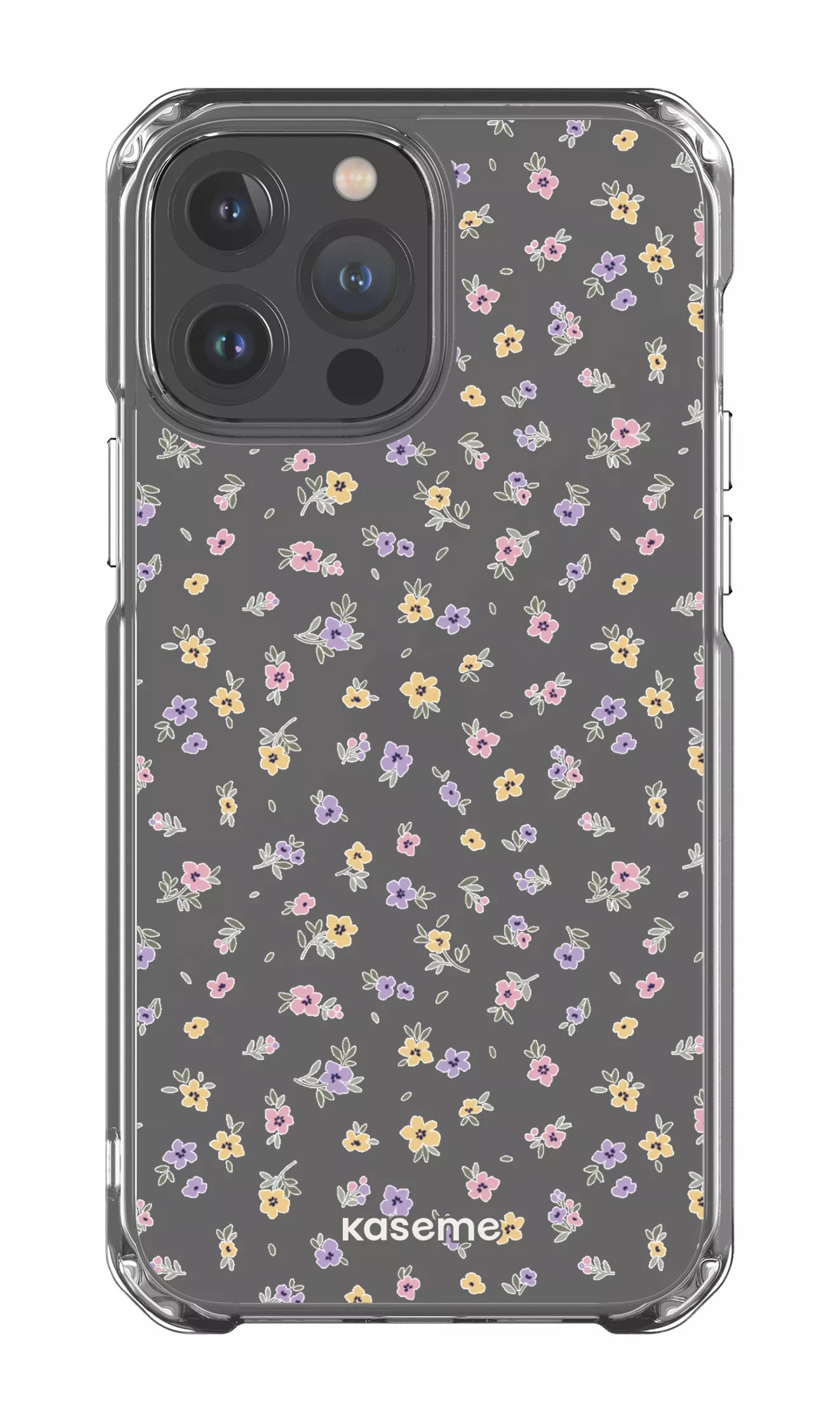 iPhone 13 Pro Max Clear Case Porcelain Blossom Clear Case -