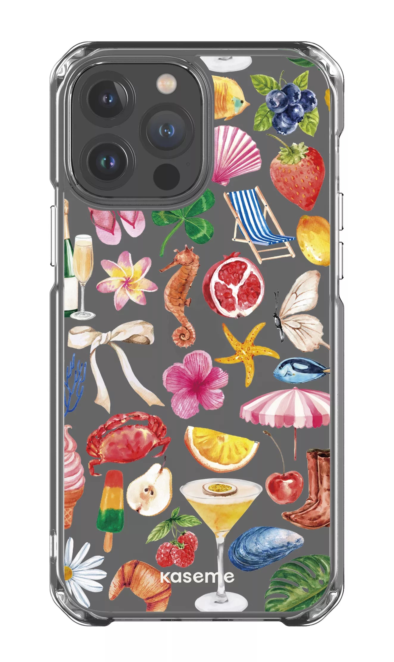 iPhone 13 Pro Max Clear Case St-Tropez Clear Case -