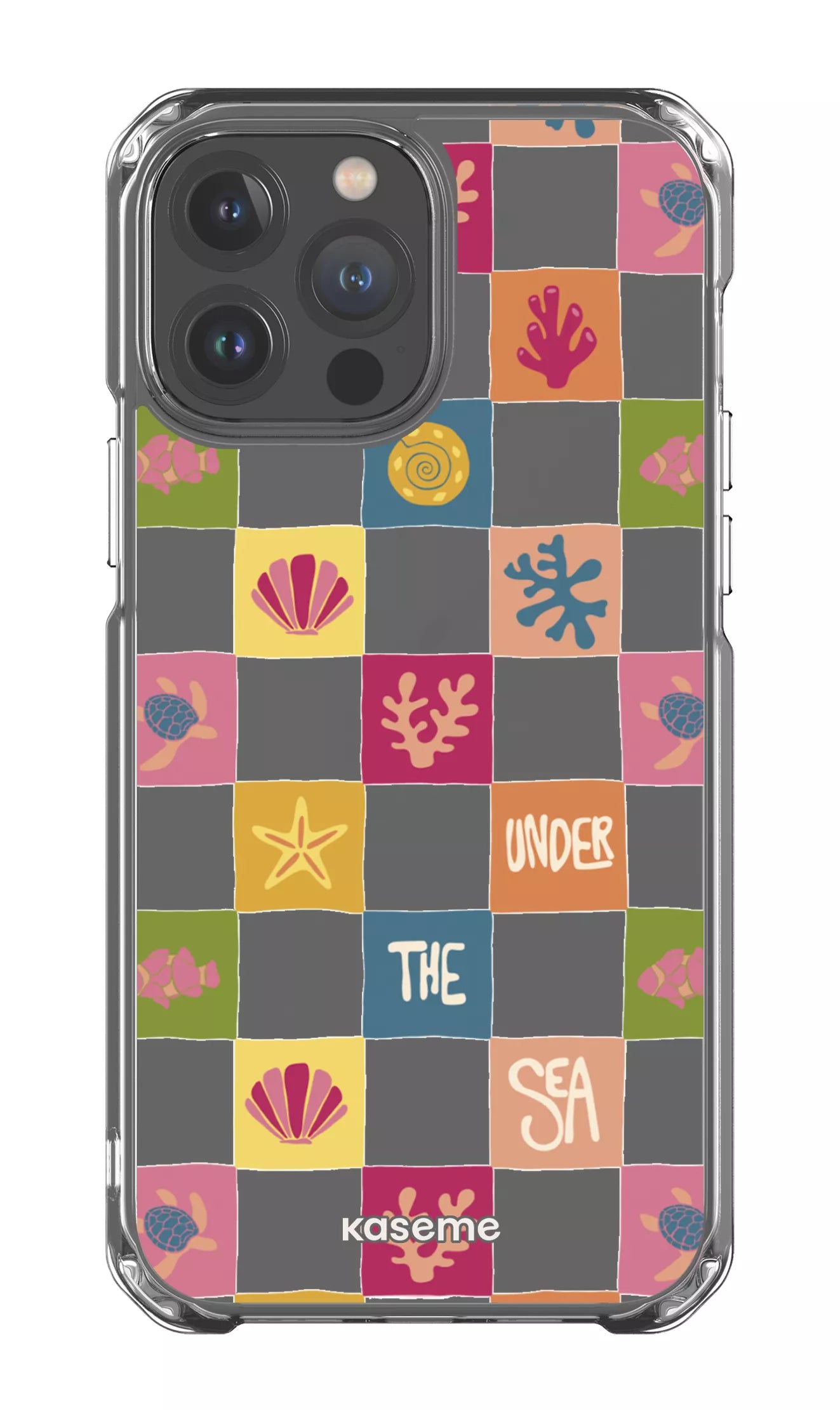 iPhone 13 Pro Max Clear Case Under the sea Clear Case -