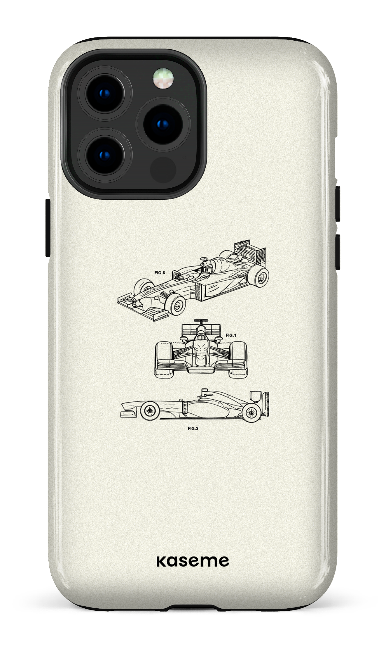 iPhone 13 Pro Max Tough Sport Car White -