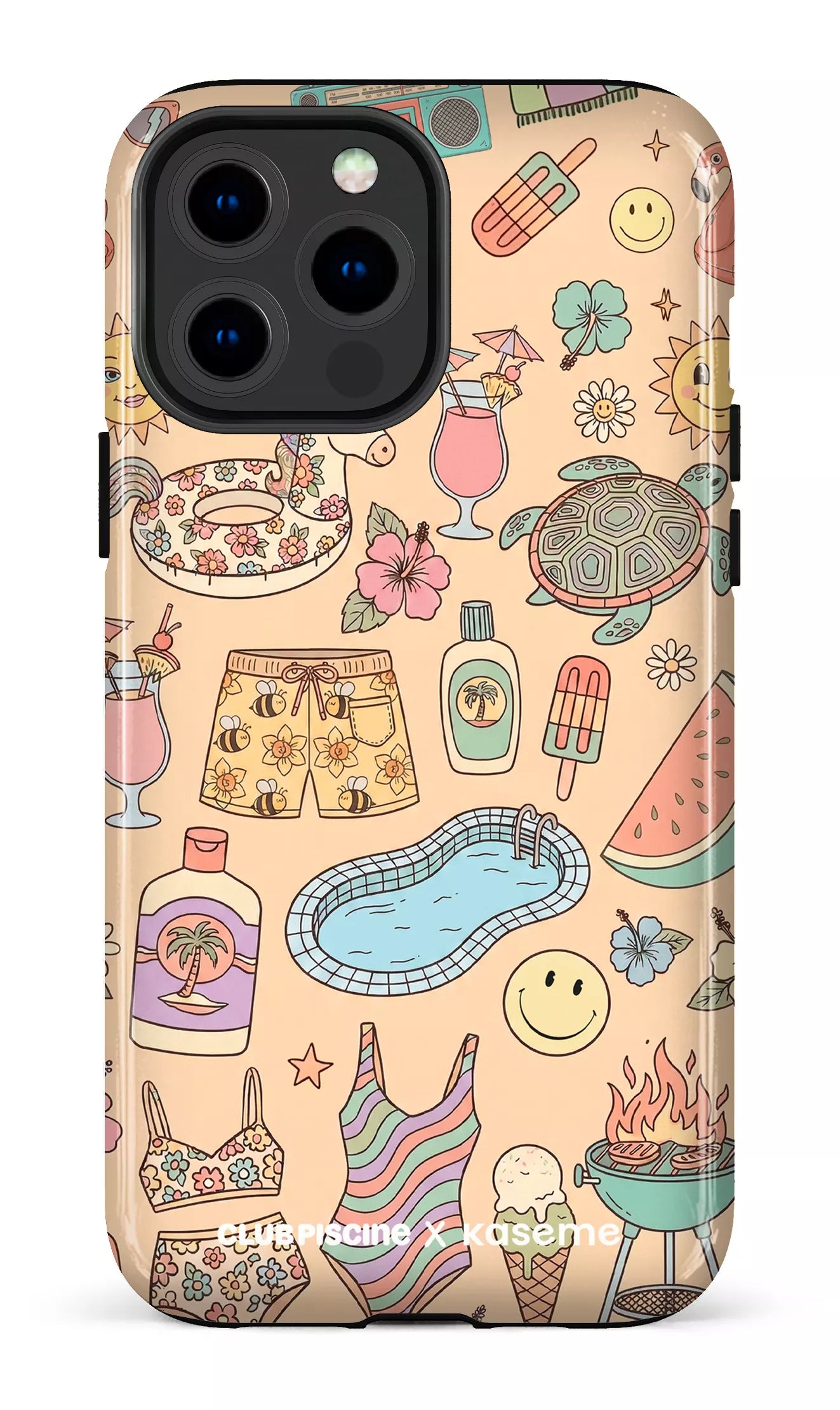iPhone 13 Pro Max Tough Summer Icon by Club Piscine -