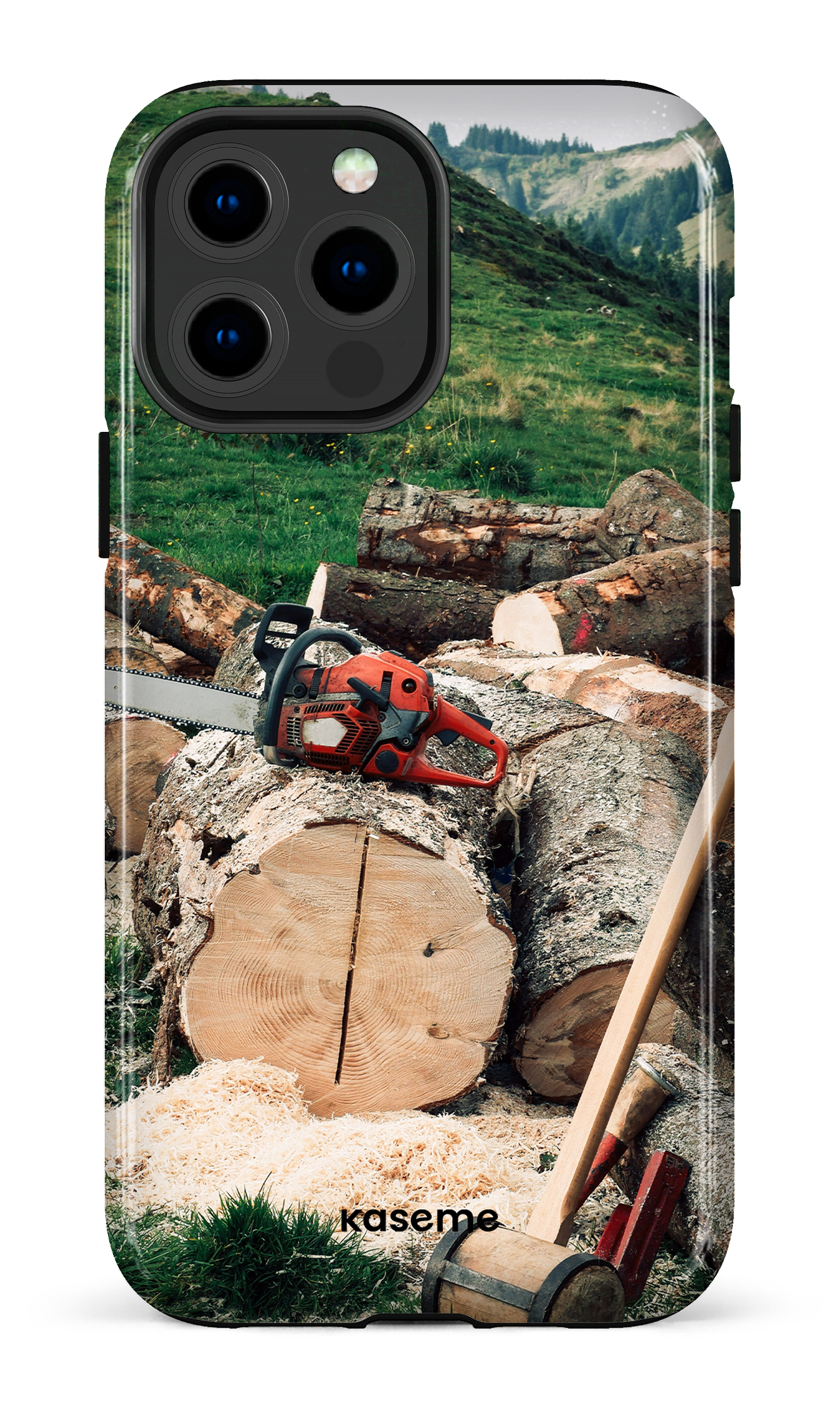 iPhone 13 Pro Max Tough Timber Cut -