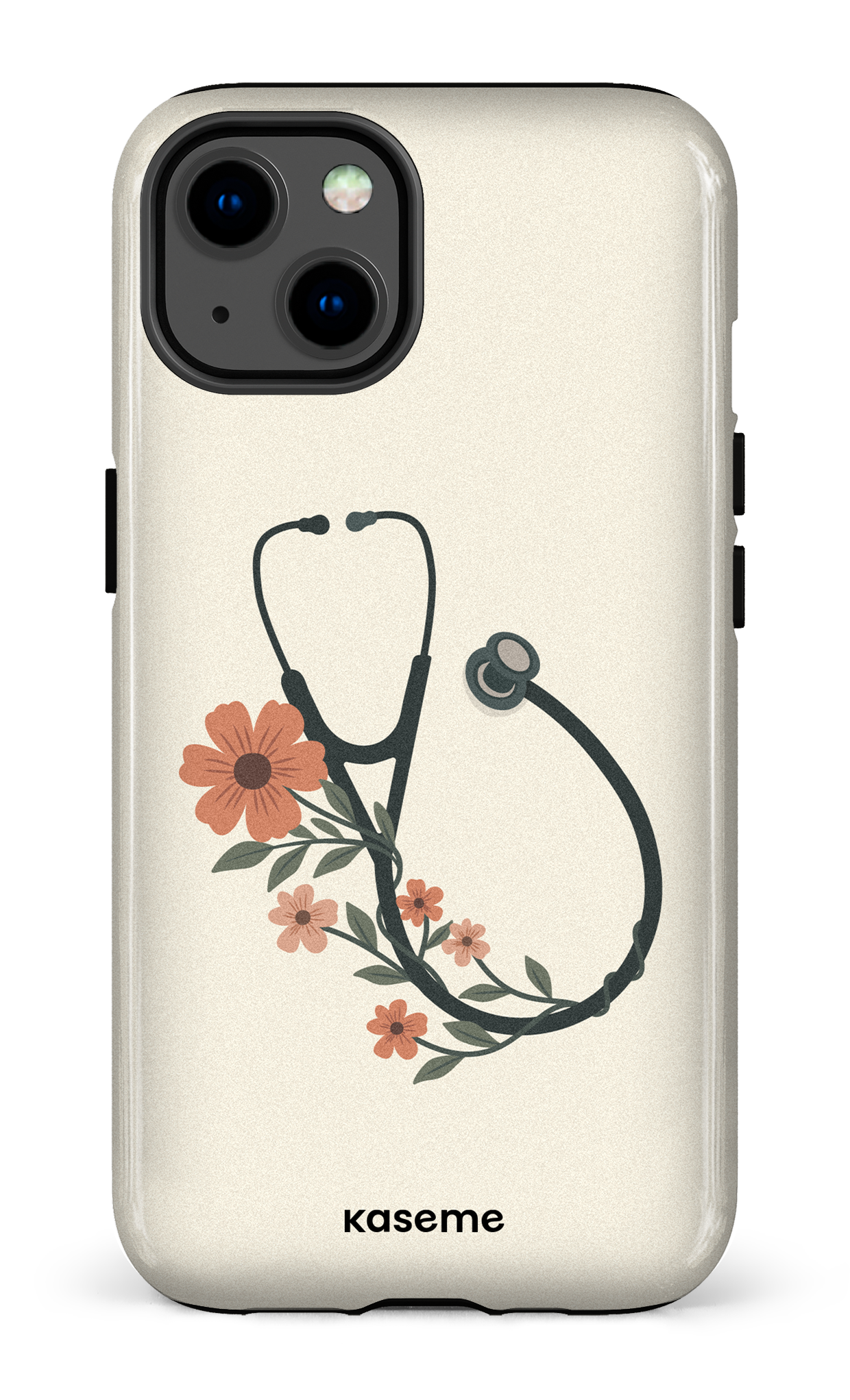 iPhone 13 Tough Blossom Beat Beige -