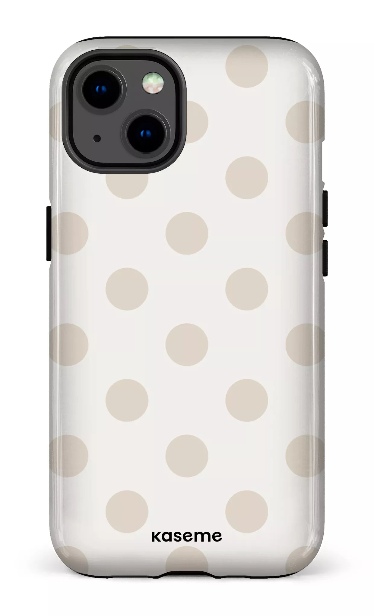 iPhone 13 Tough Couture Beige & White -