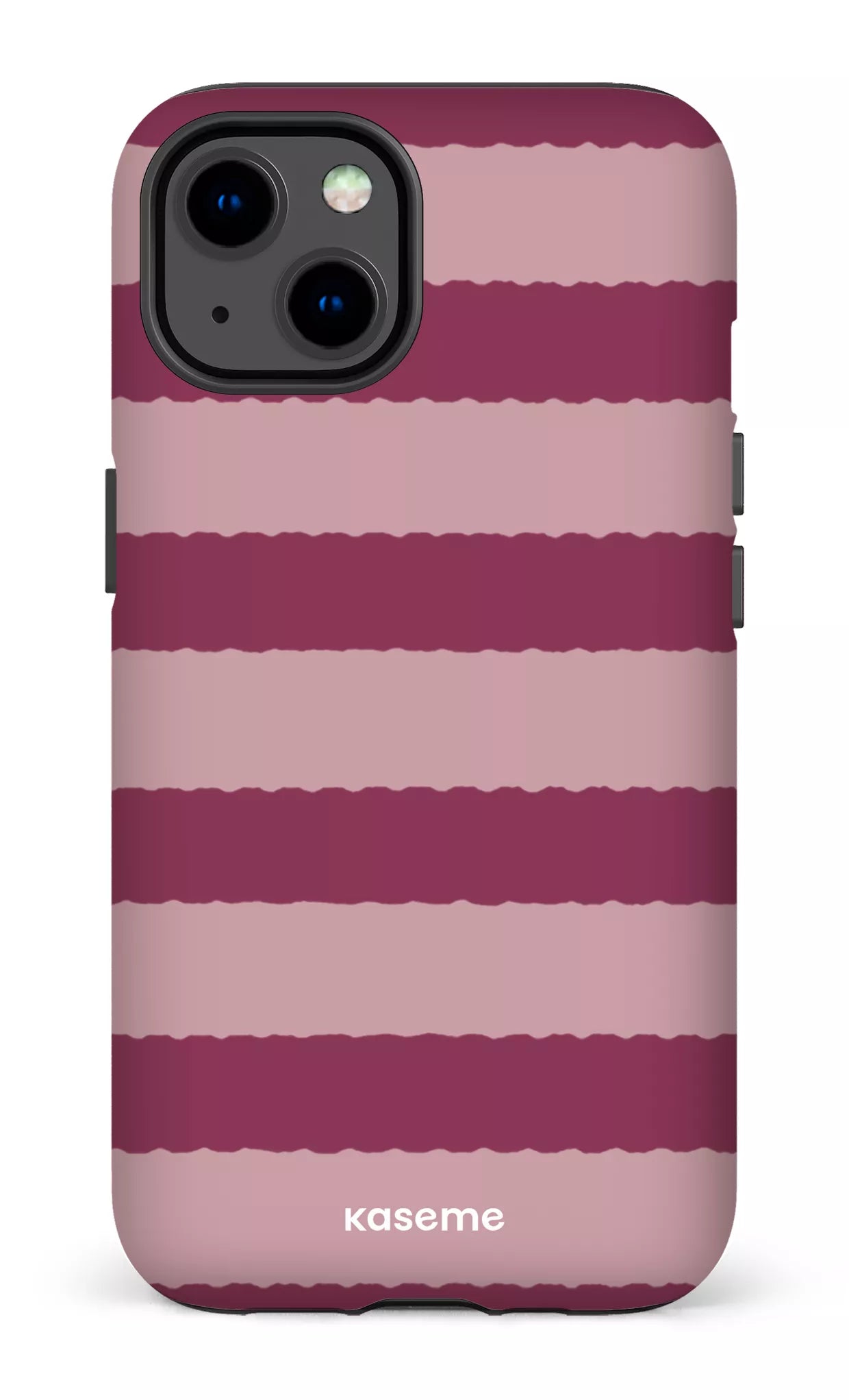 iPhone 13 Tough Matte Aligned Burgundy -