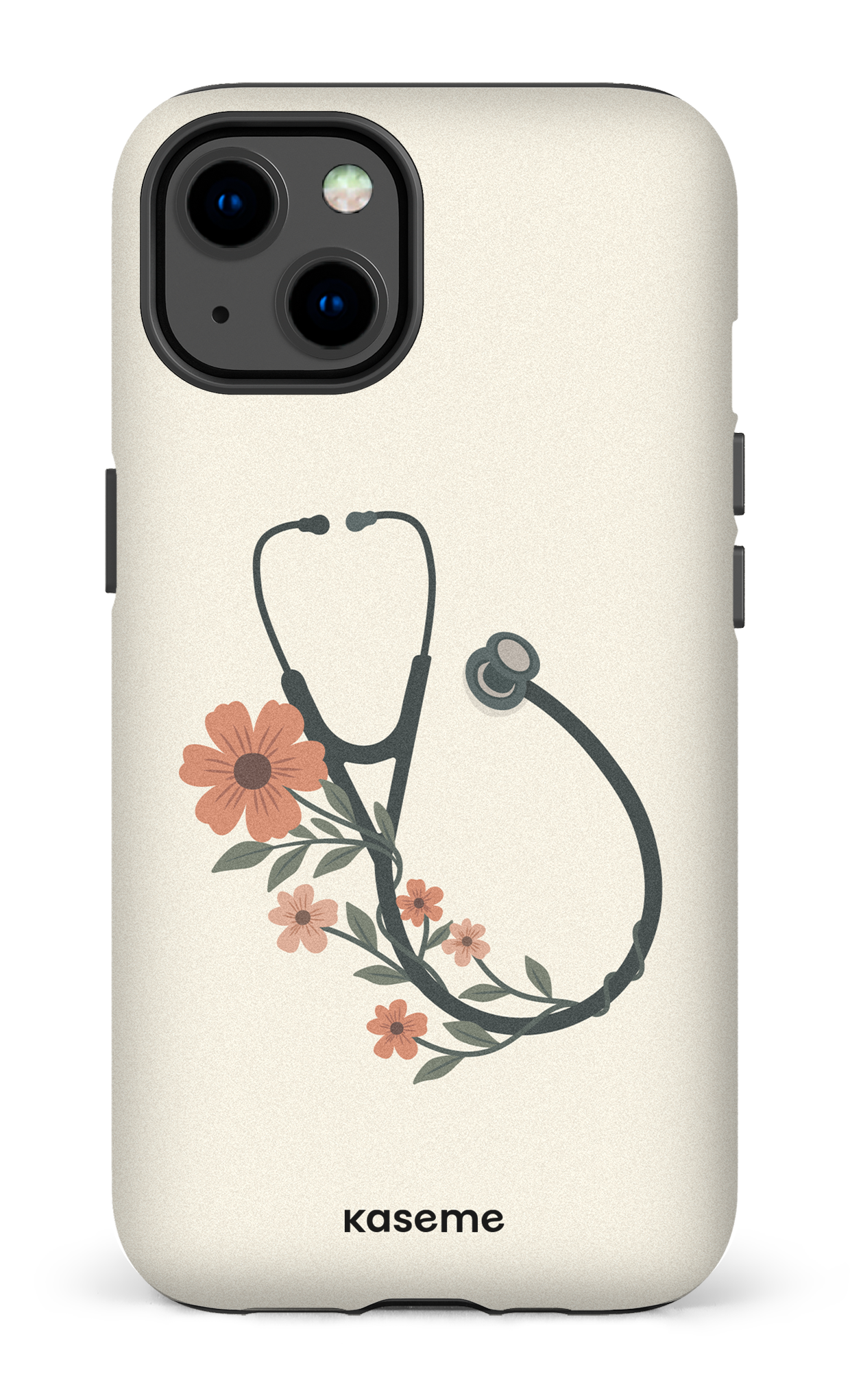 iPhone 13 Tough Matte Blossom Beat Beige -