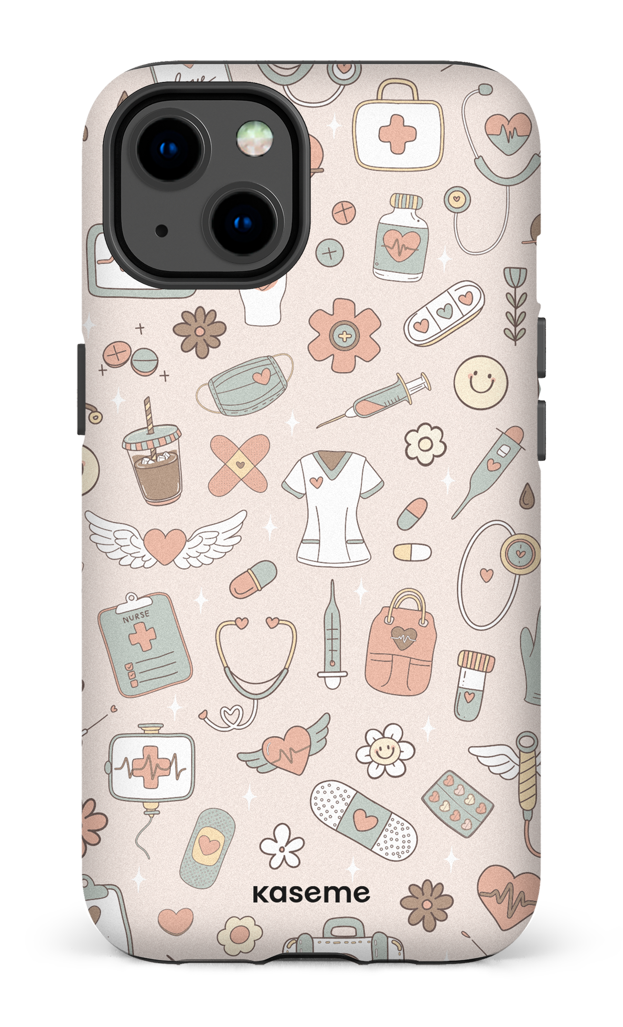 iPhone 13 Tough Matte Code Beige -