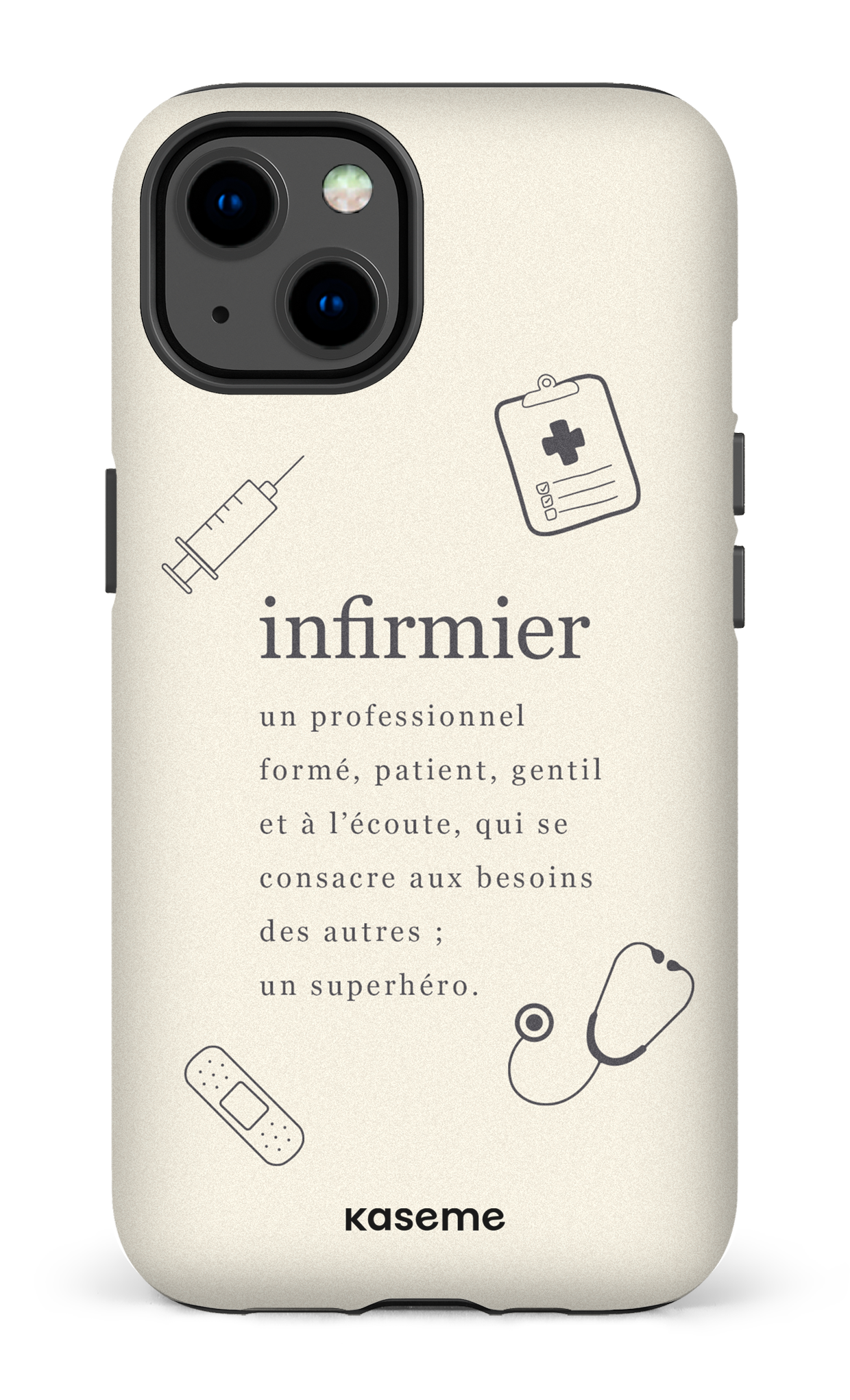 iPhone 13 Tough Matte De Tout Coeur -