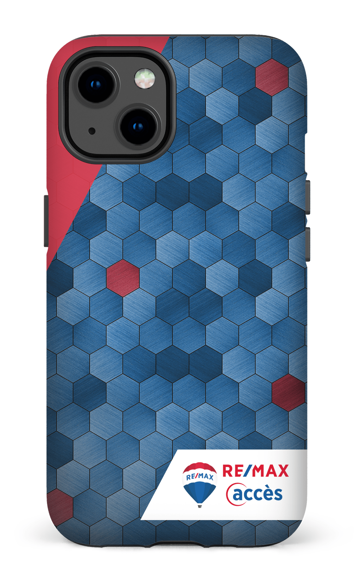 iPhone 13 Tough Matte Exagones texturés -