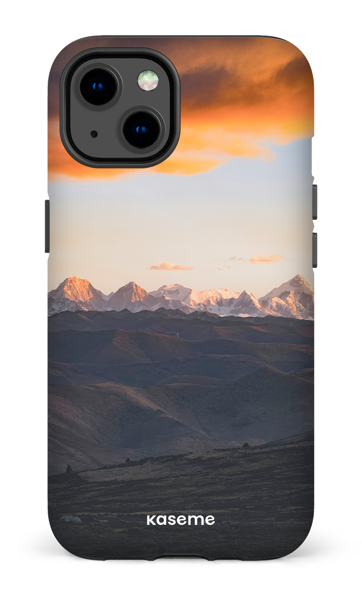iPhone 13 Tough Matte Golden Peaks -