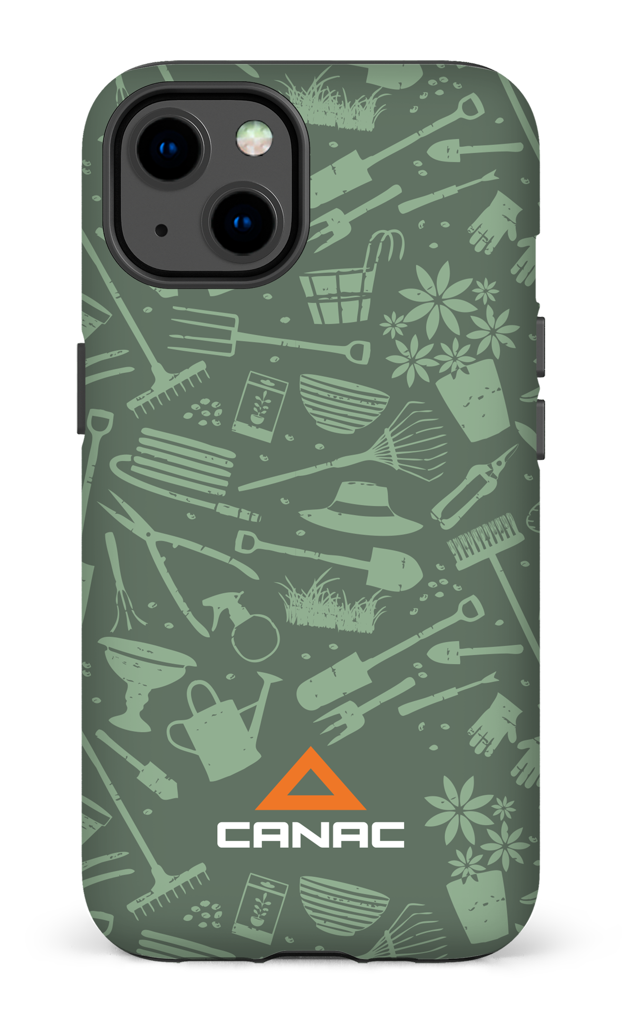 iPhone 13 Tough Matte Le saisonnier vert par Canac -