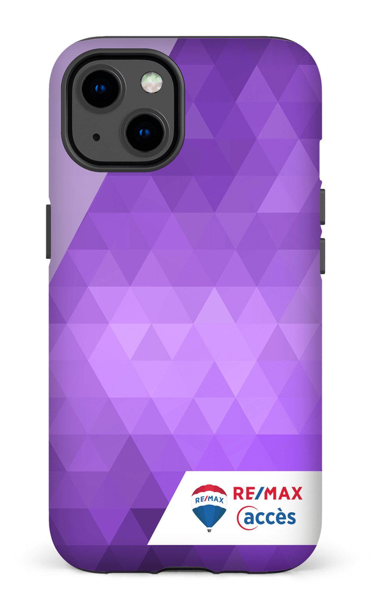 iPhone 13 Tough Matte Motif Triangle -