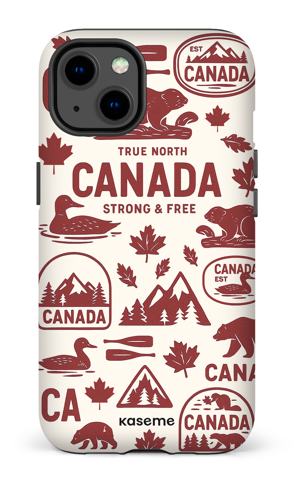 iPhone 13 Tough Matte Oh Canada -