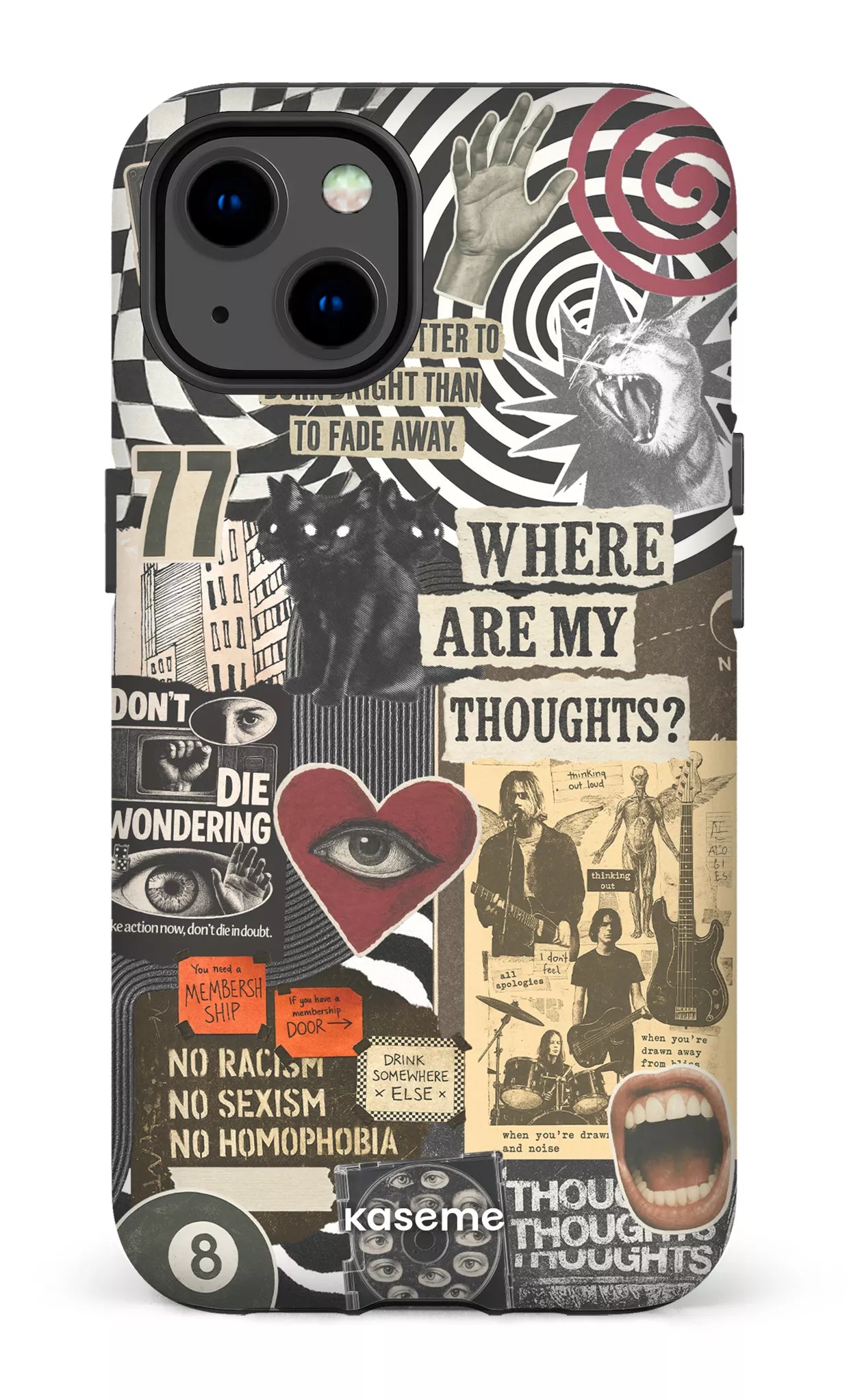 iPhone 13 Tough Matte Static Feelings -