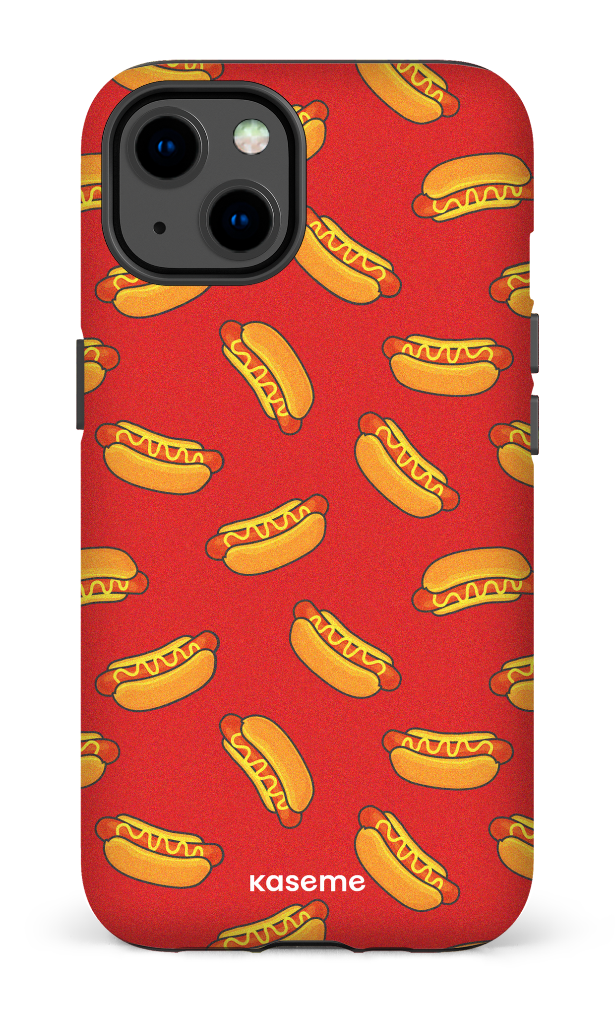 iPhone 13 Tough Matte Steam Red -