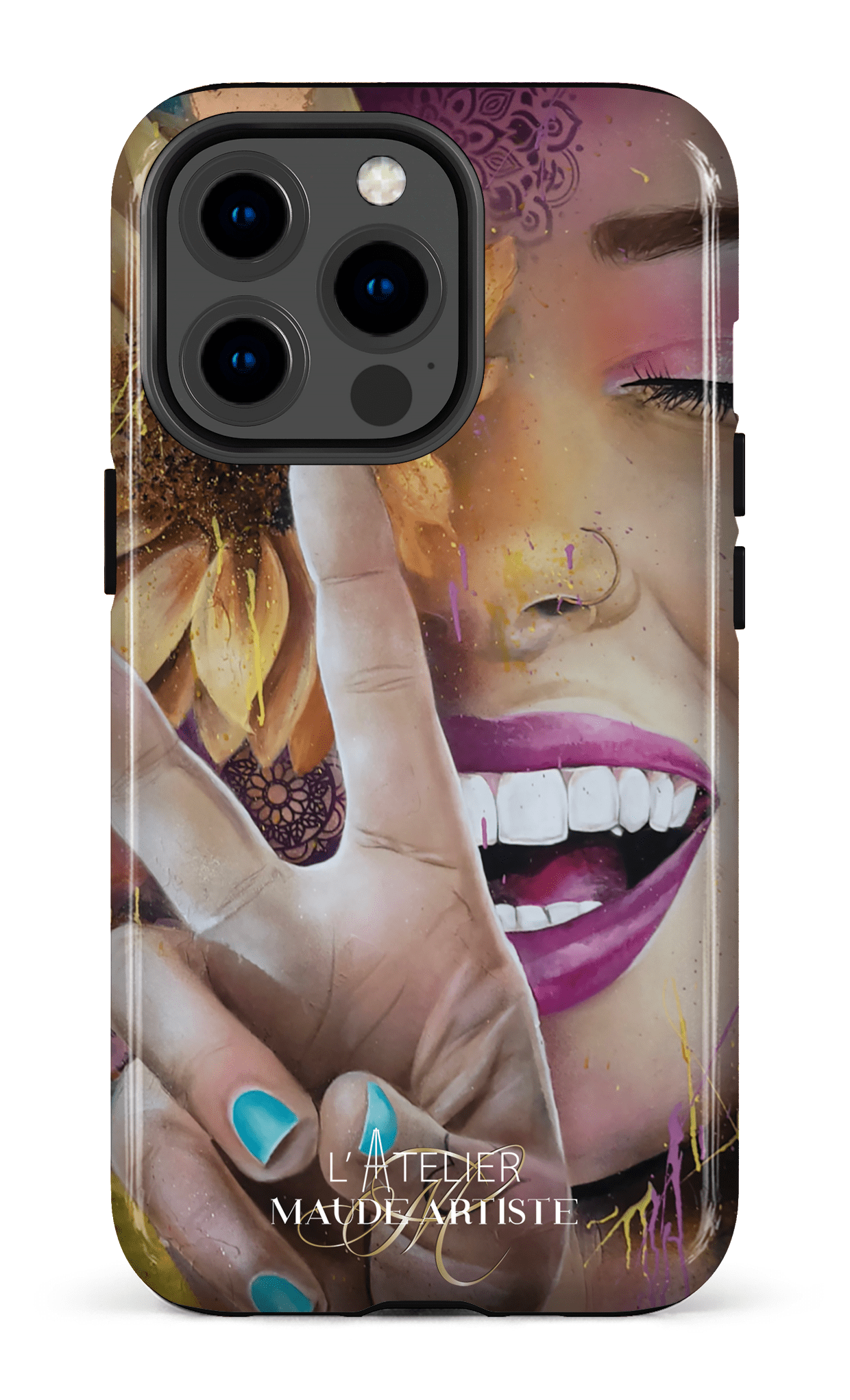 iPhone 13 pro Tough Around Peace by Maude -