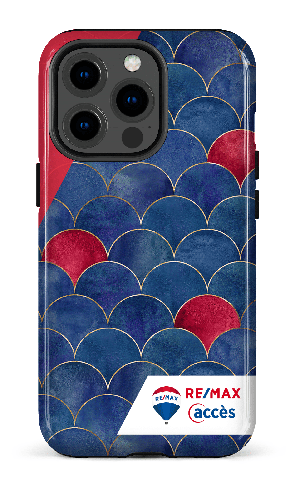 iPhone 13 pro Tough Écailles bicolores -