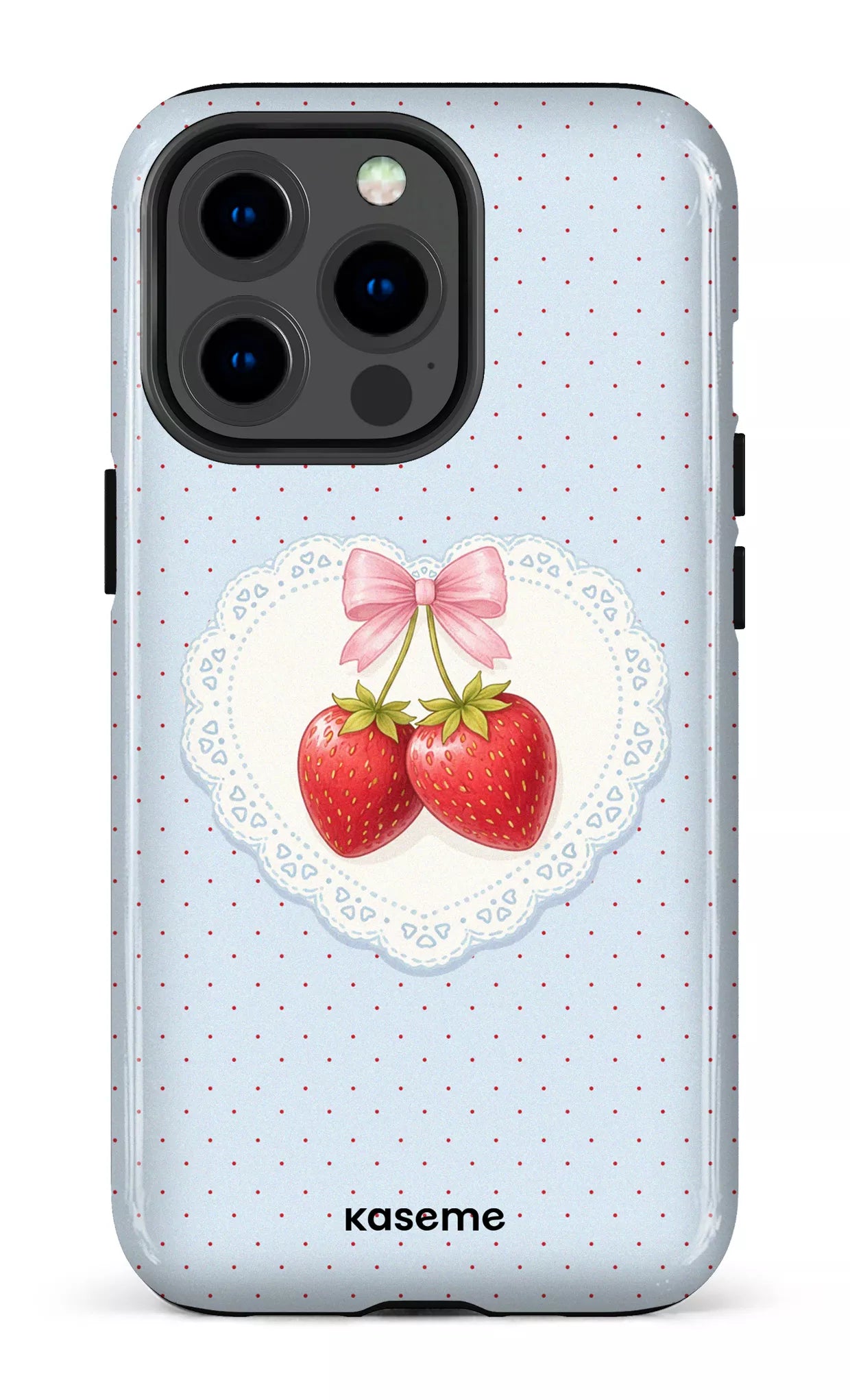 iPhone 13 pro Tough Fresa Lace Blue -