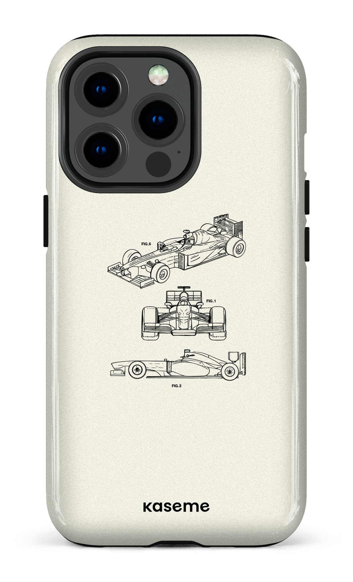 iPhone 13 pro Tough Sport Car White -