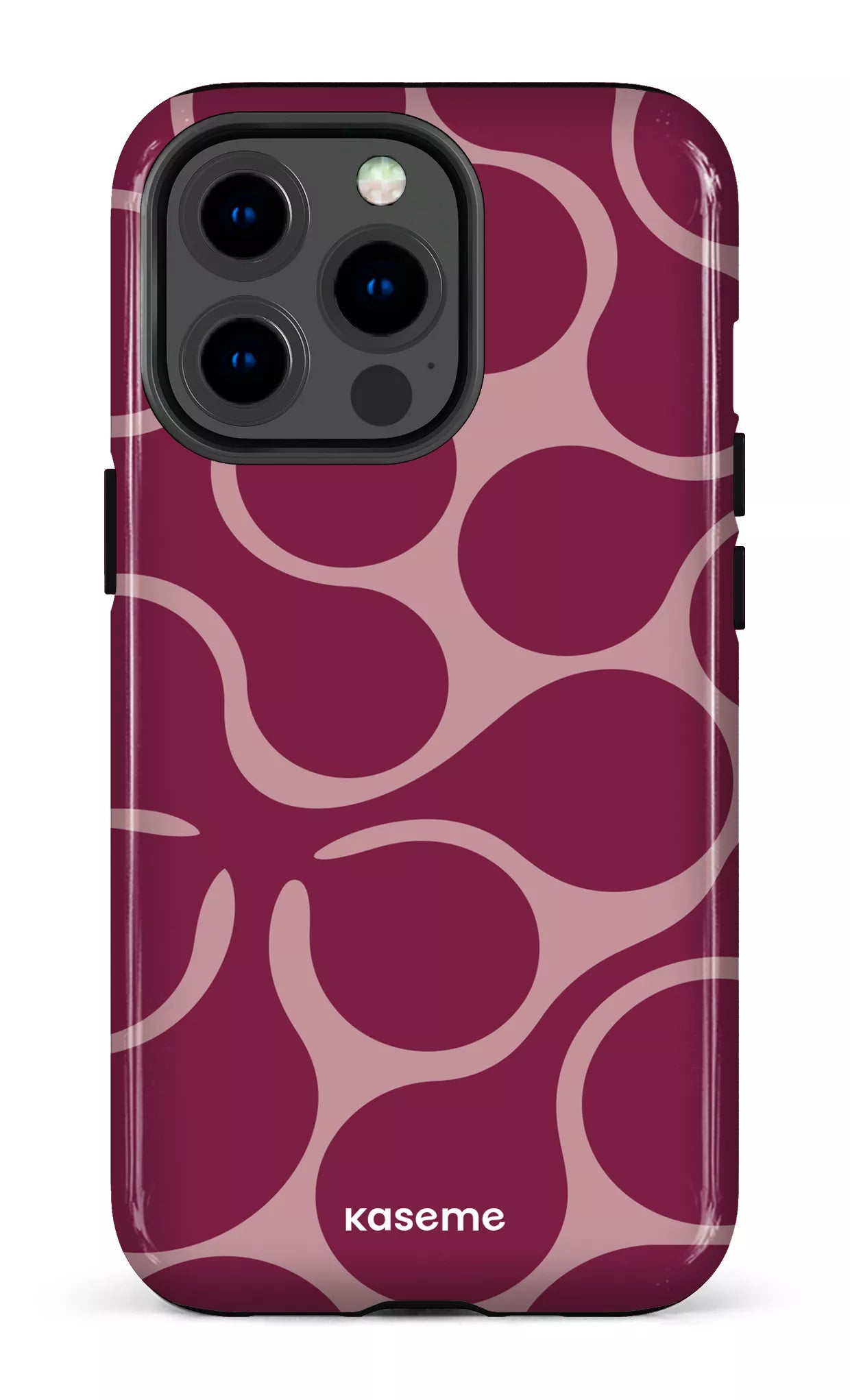 iPhone 13 pro Tough Unscripted Burgundy -